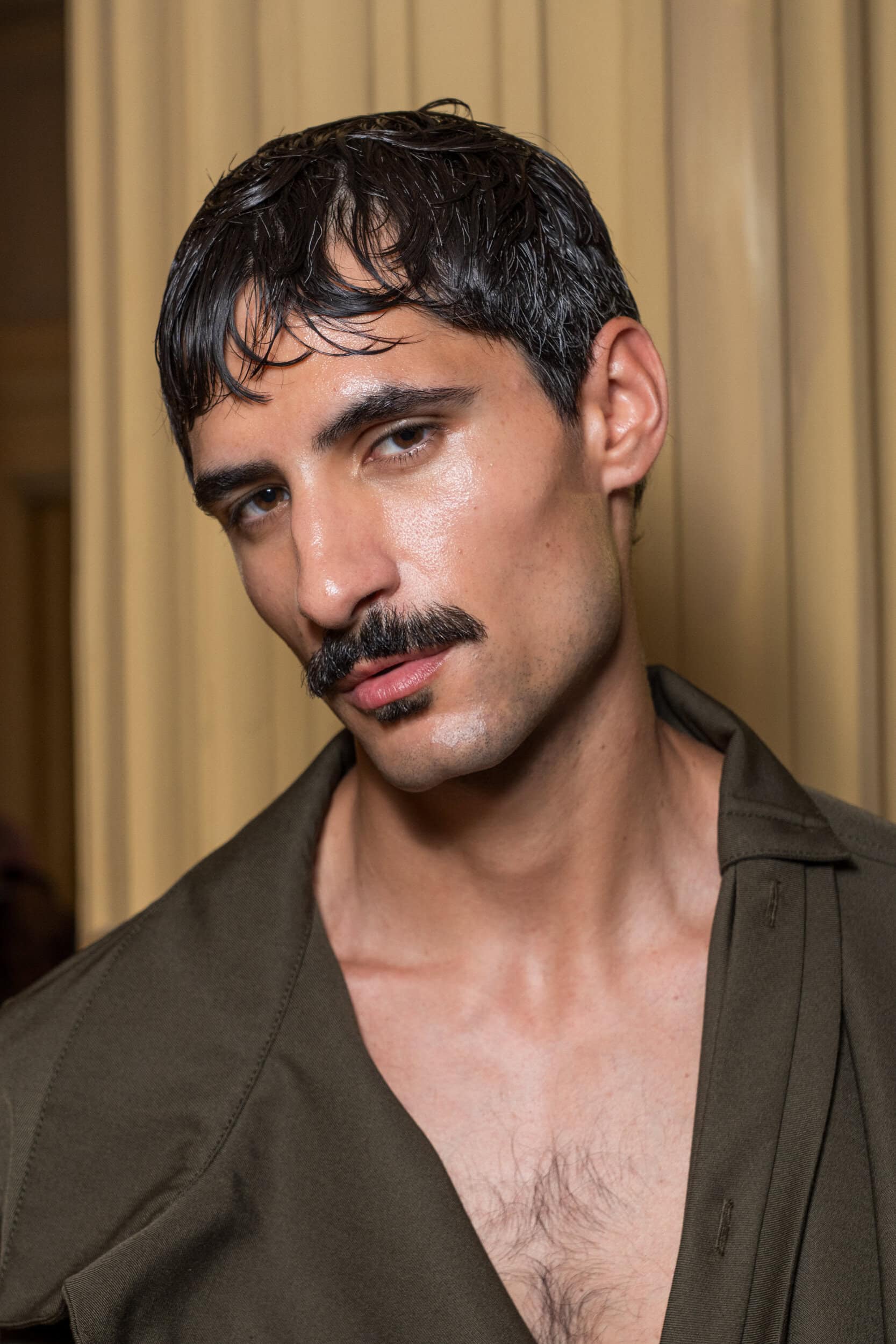 Feng Chen Wang Spring 2027 Men's Fashion Show Backstage