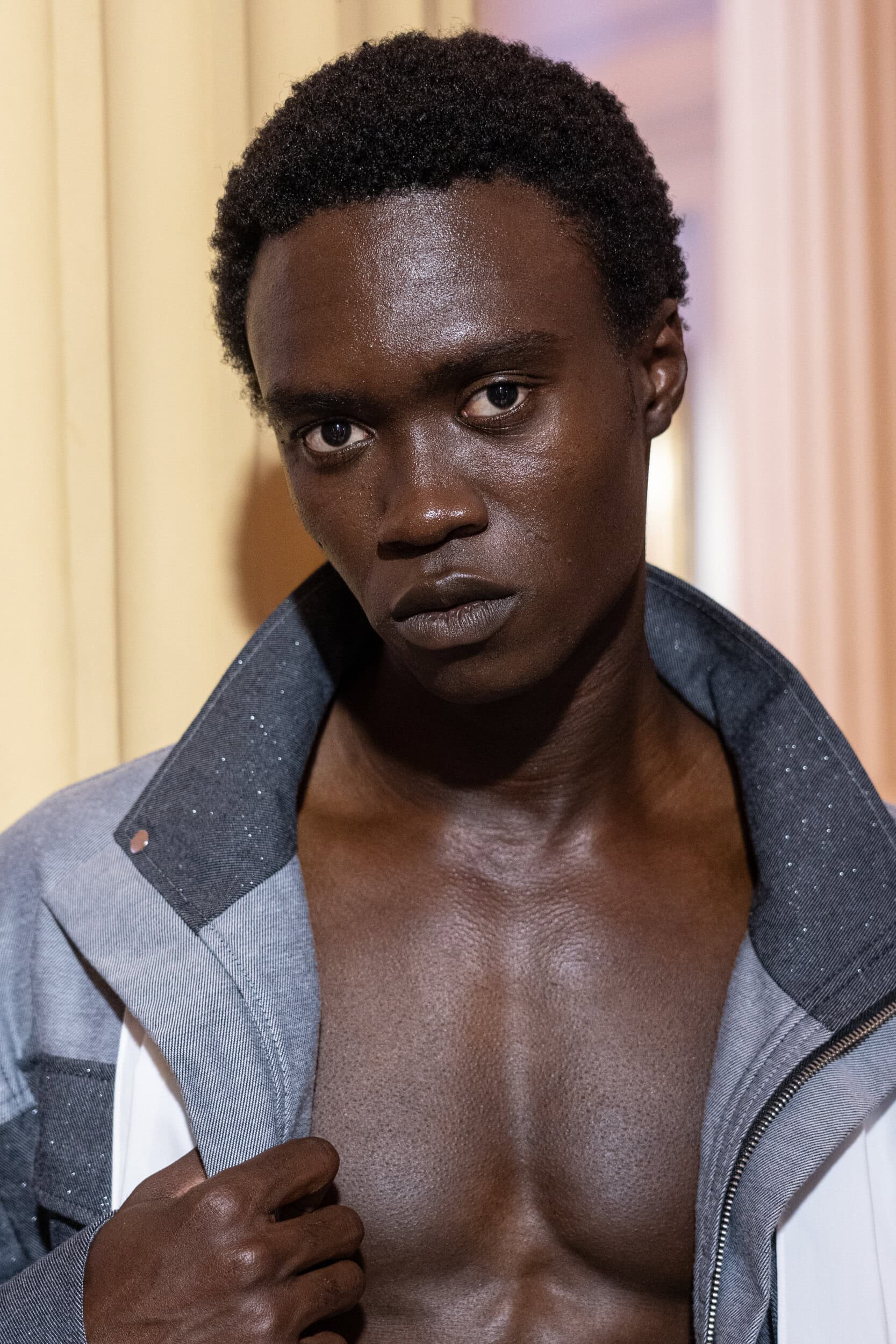Feng Chen Wang Spring 2027 Men's Fashion Show Backstage