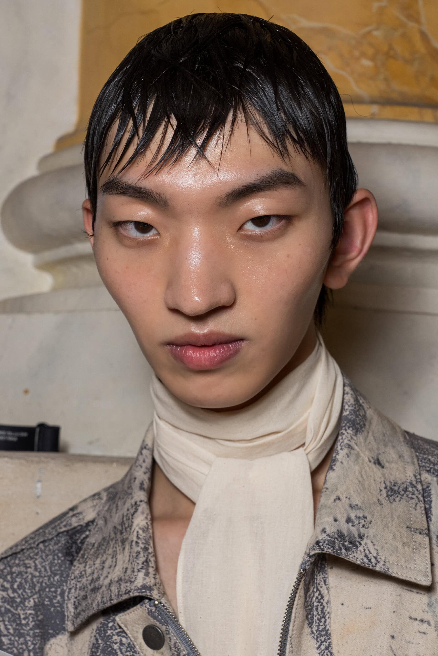 Feng Chen Wang Spring 2027 Men's Fashion Show Backstage