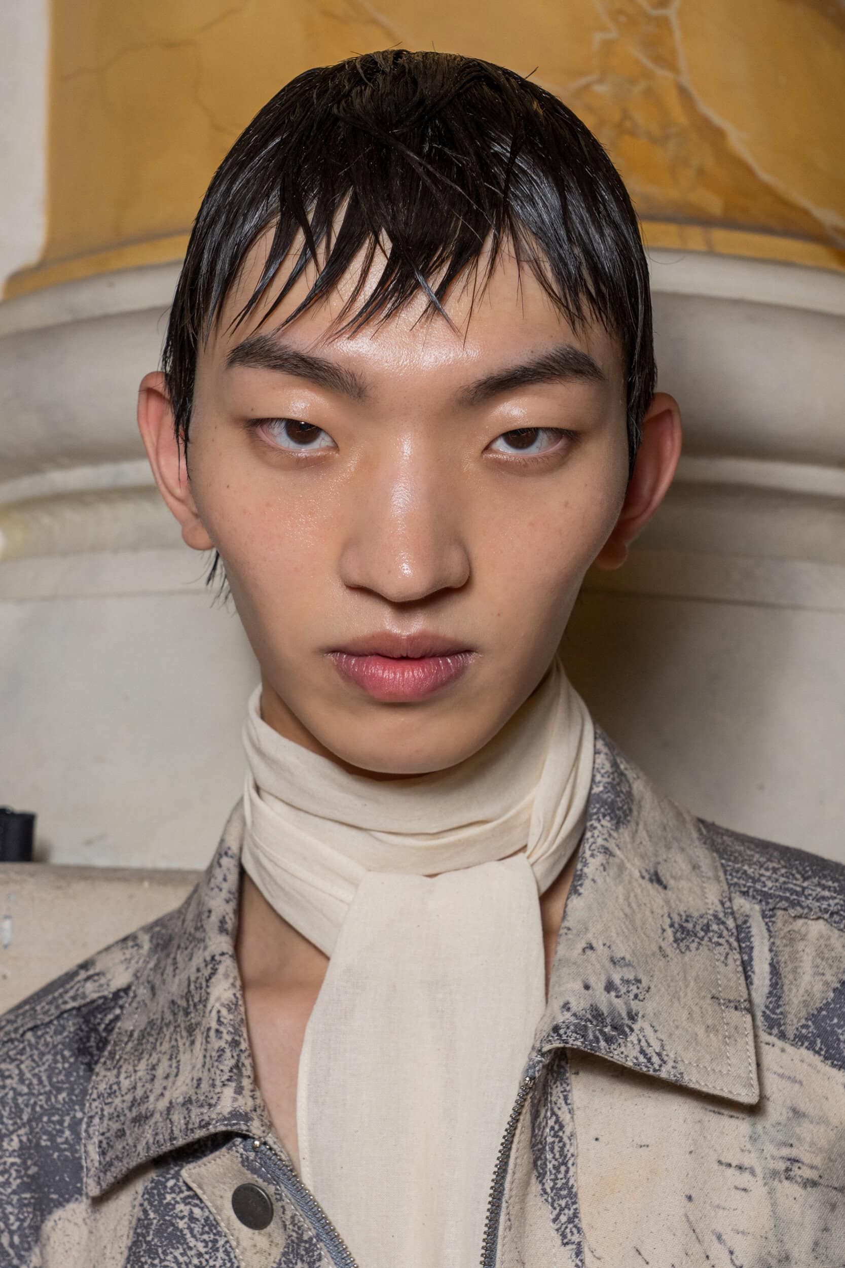 Feng Chen Wang Spring 2027 Men's Fashion Show Backstage