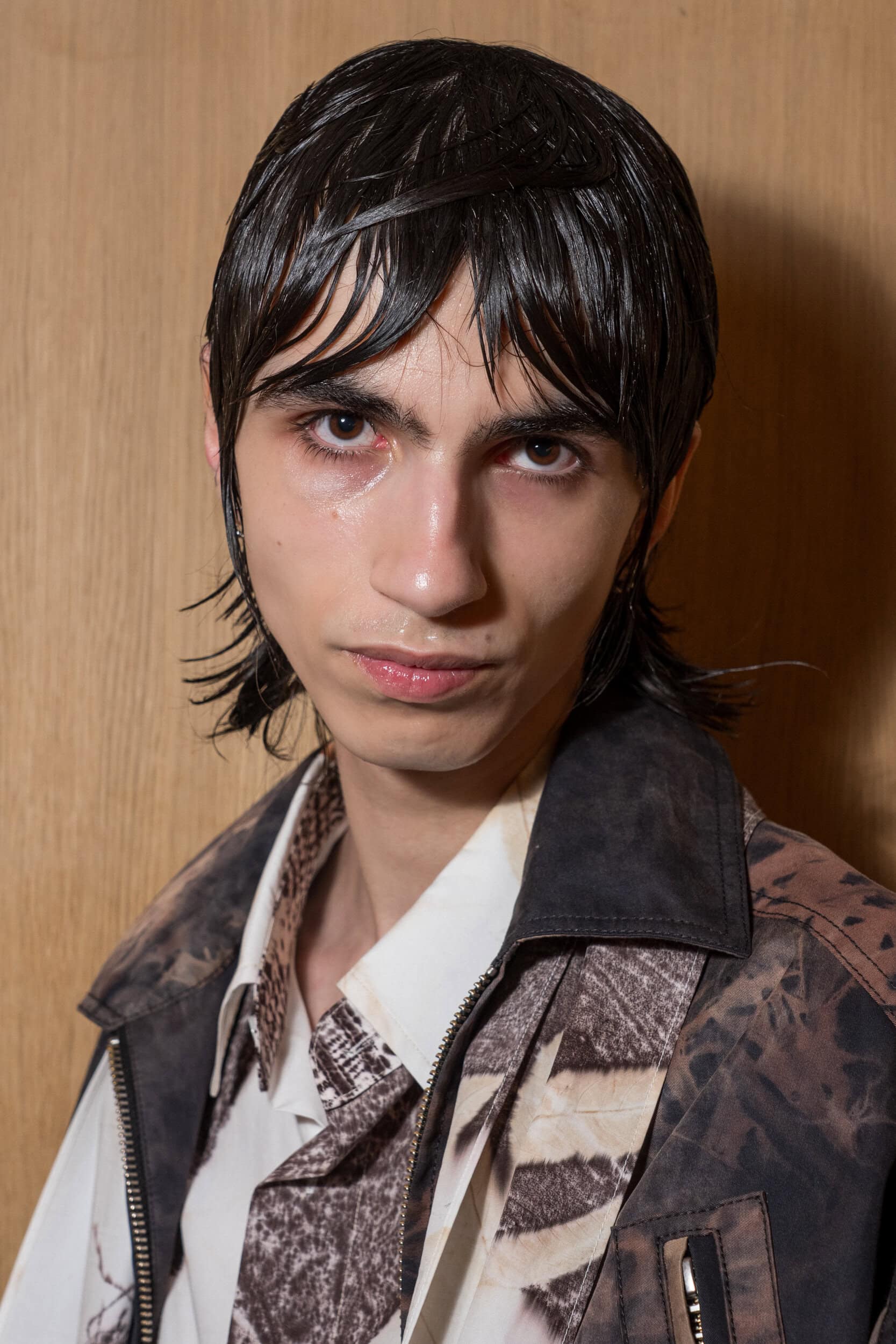Feng Chen Wang Spring 2027 Men's Fashion Show Backstage