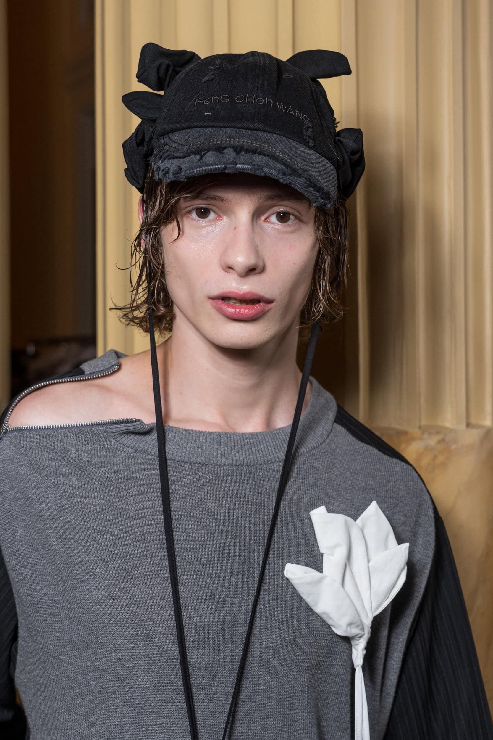 Feng Chen Wang Spring 2027 Men's Fashion Show Backstage