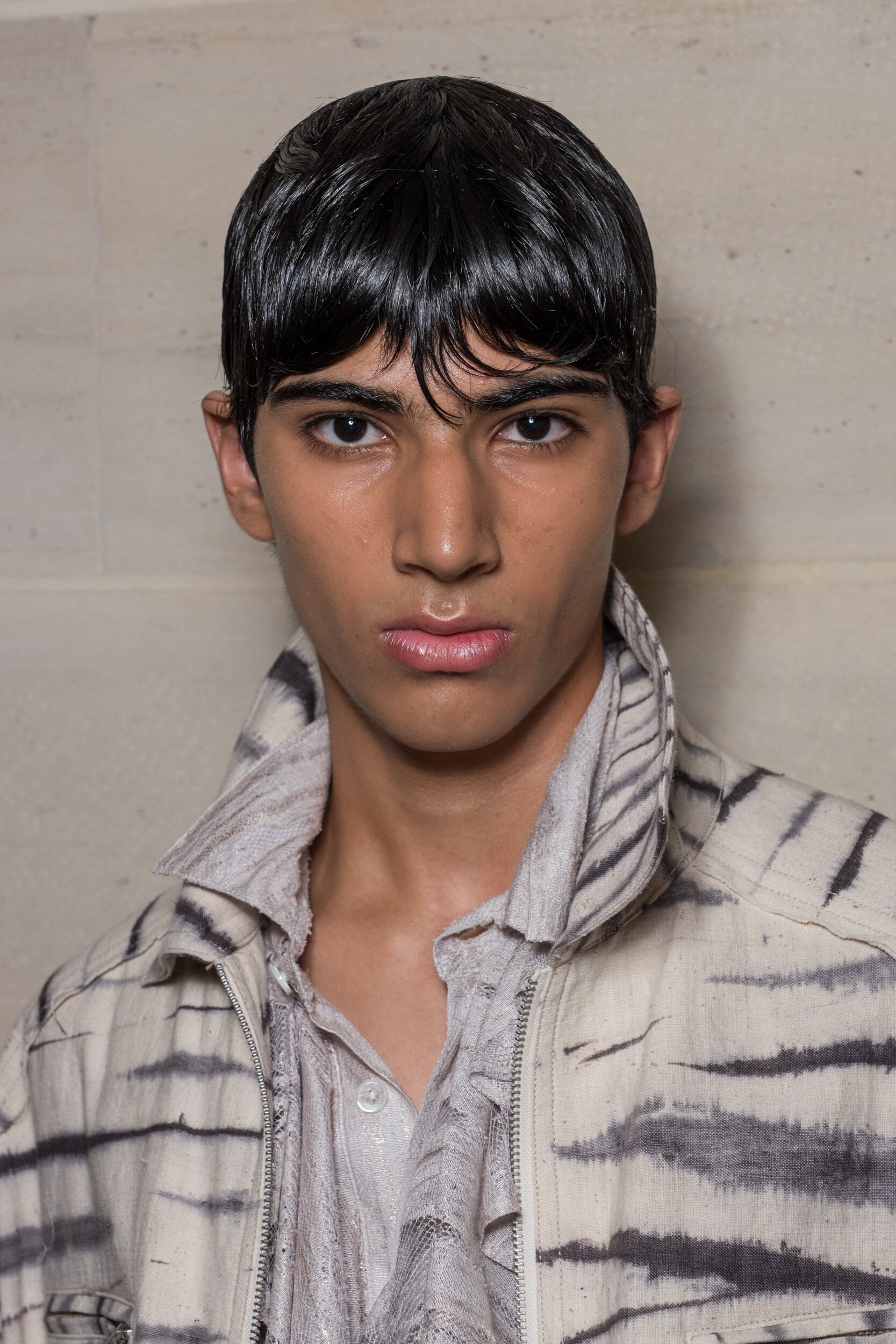 Feng Chen Wang Spring 2027 Men's Fashion Show Backstage