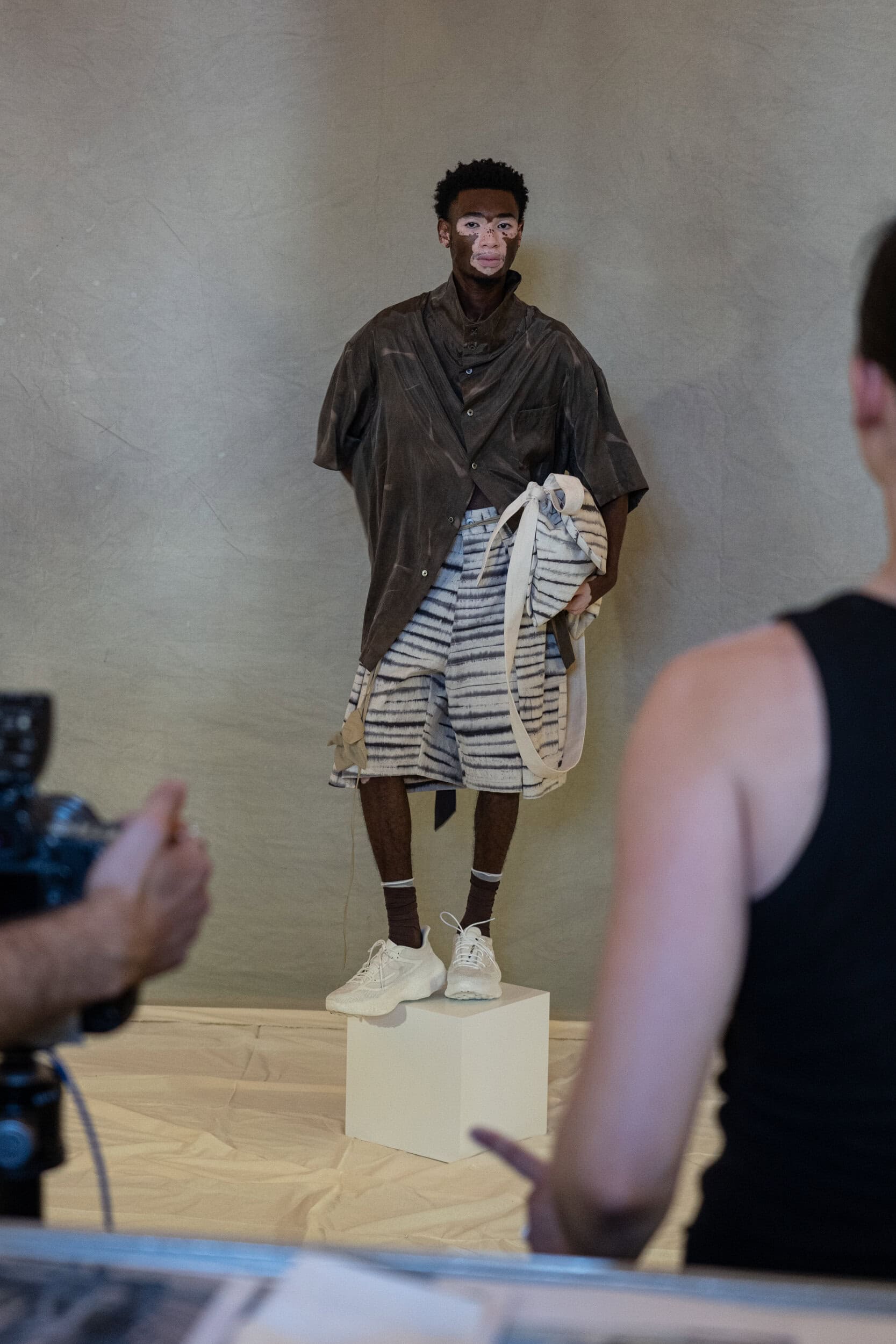 Feng Chen Wang Spring 2027 Men's Fashion Show Backstage