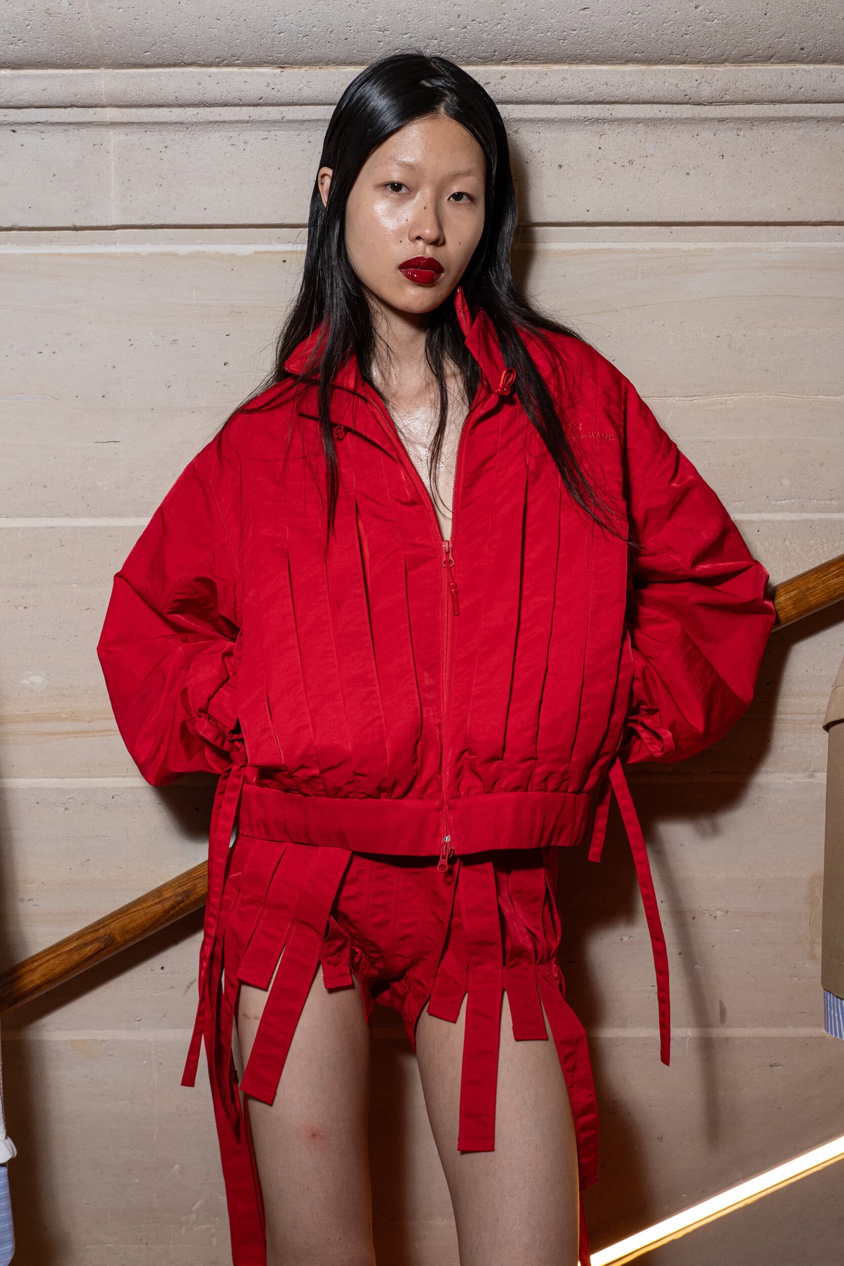Feng Chen Wang Spring 2027 Men's Fashion Show Backstage