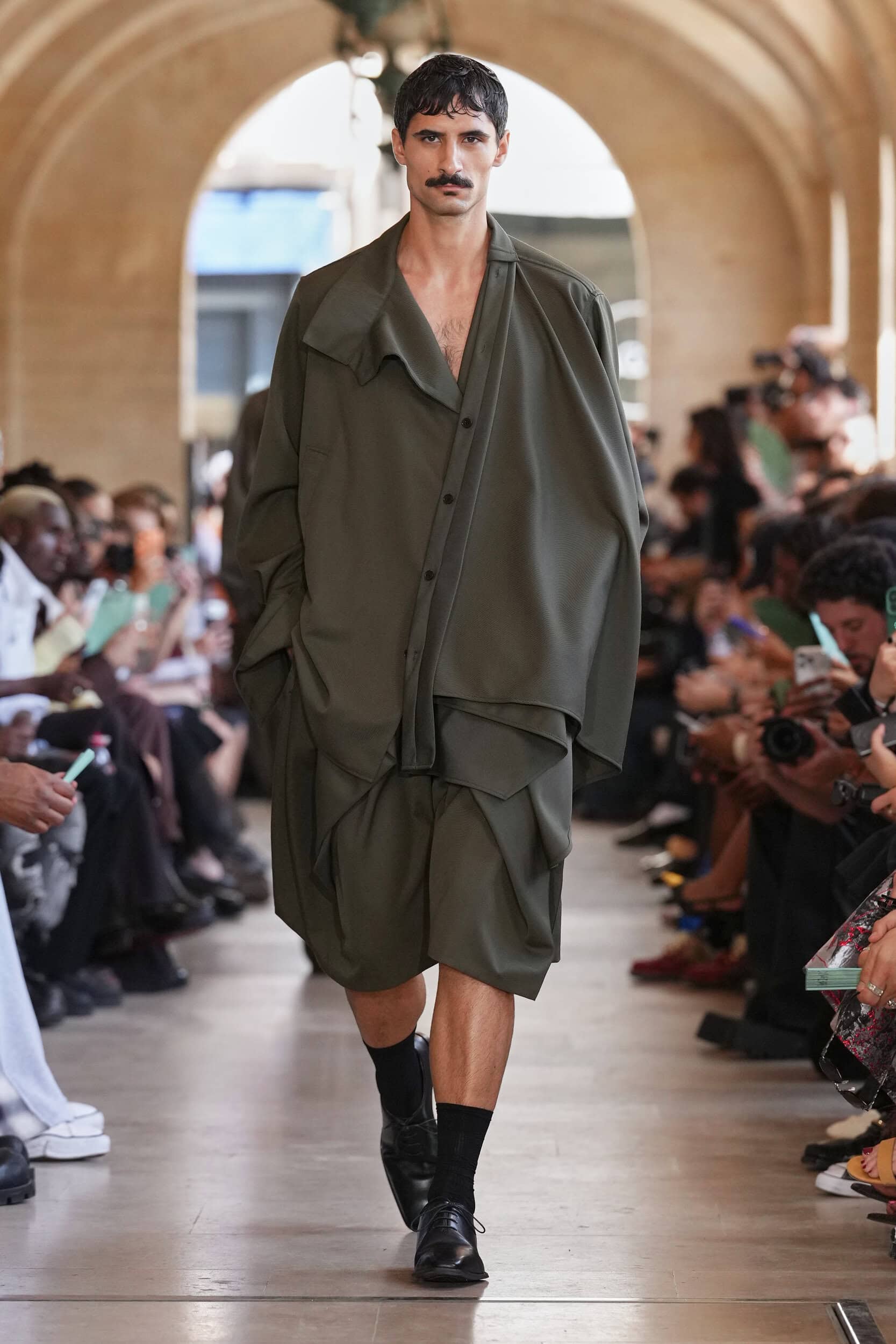 Feng Chen Wang Spring 2027 Men's Fashion Show
