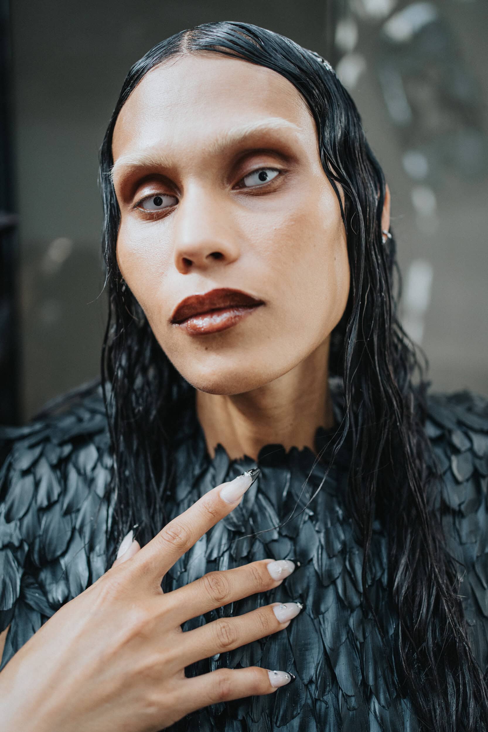 Jeanne Friot Spring 2027 Men's Fashion Show Backstage