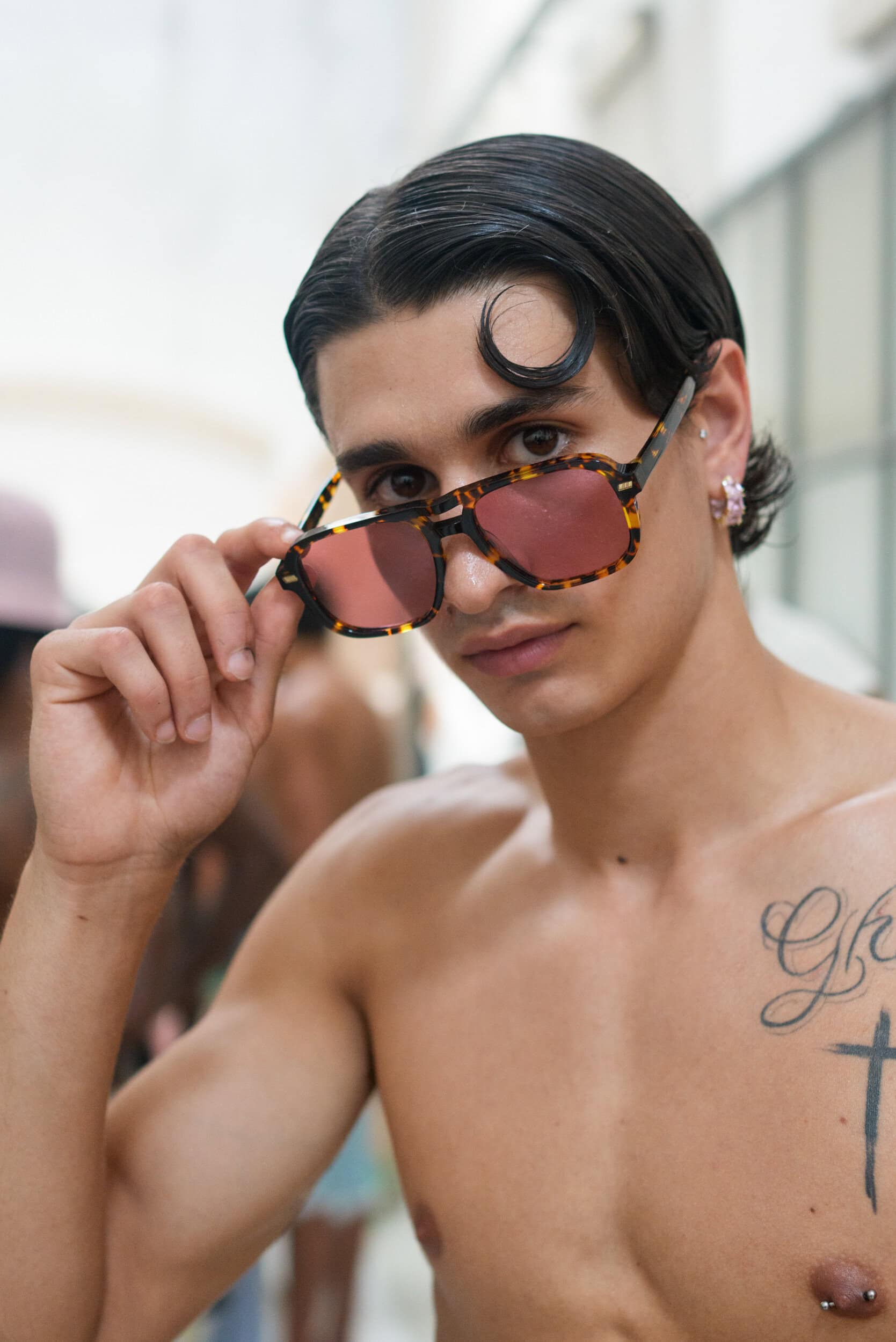 Garcias Spring 2027 Men's Fashion Show Backstage