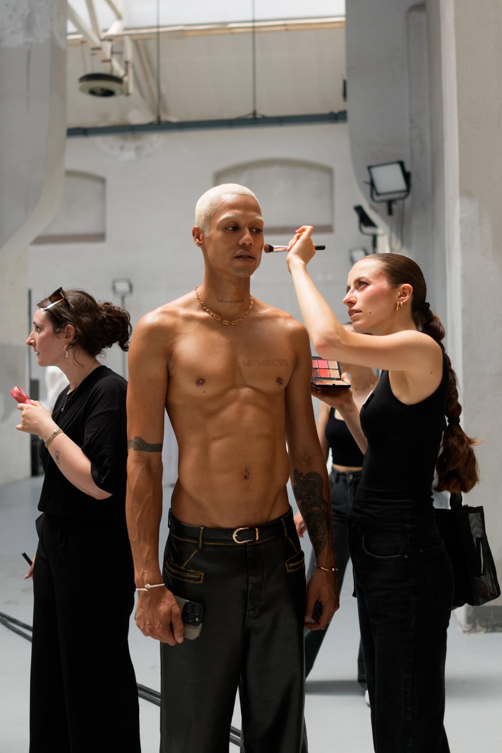 Garcias Spring 2027 Men's Fashion Show Backstage