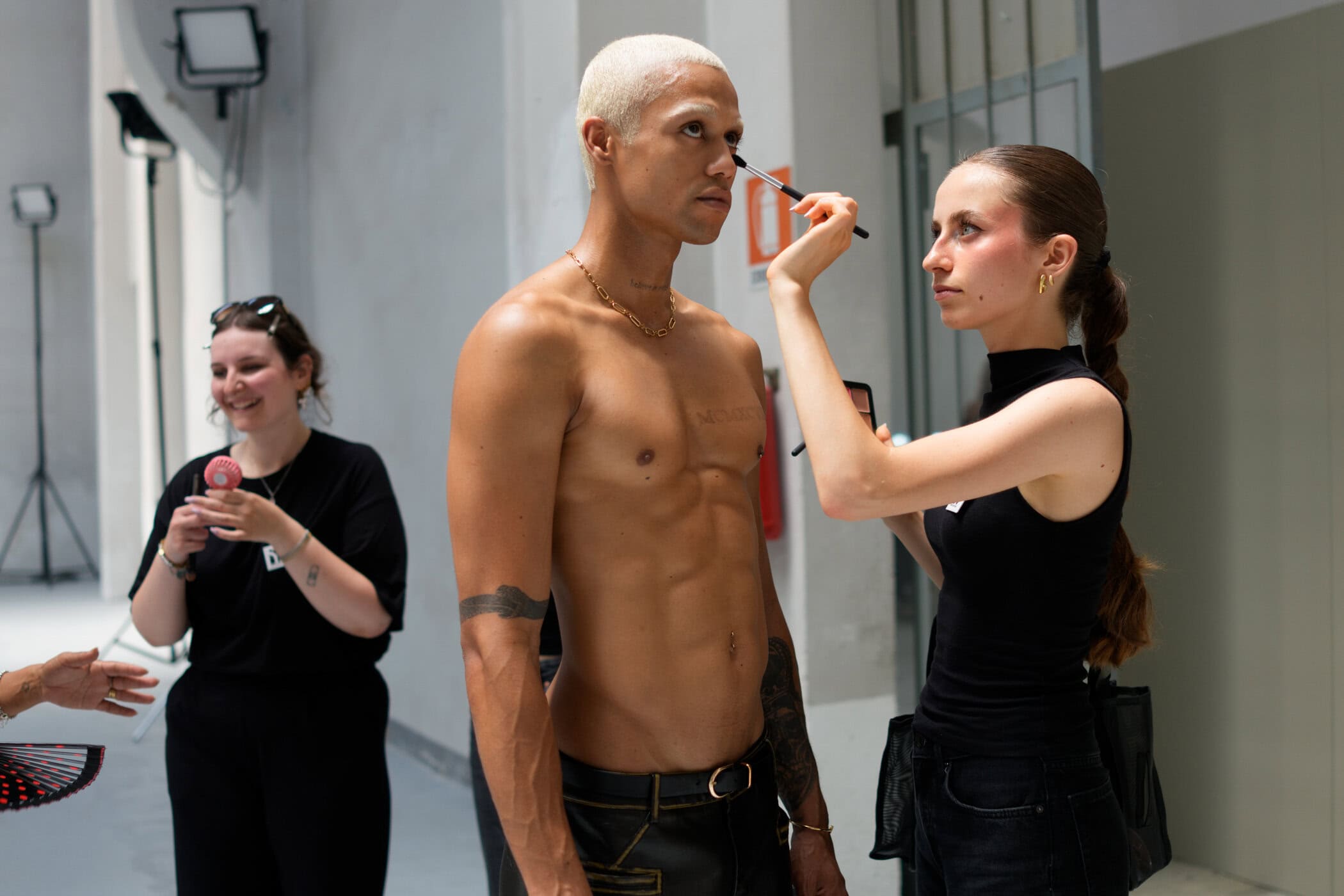 Garcias Spring 2027 Men's Fashion Show Backstage