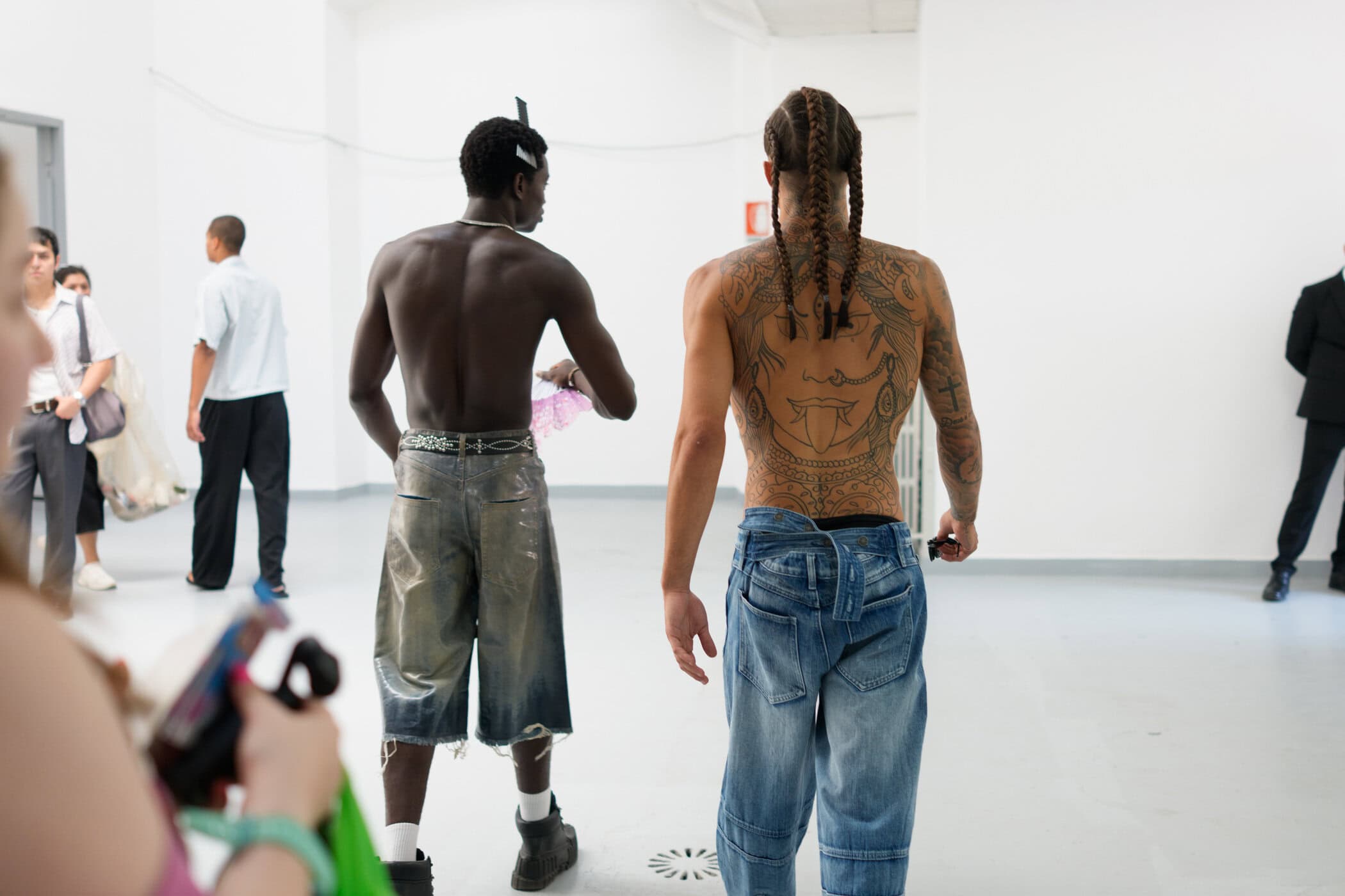 Garcias Spring 2027 Men's Fashion Show Backstage