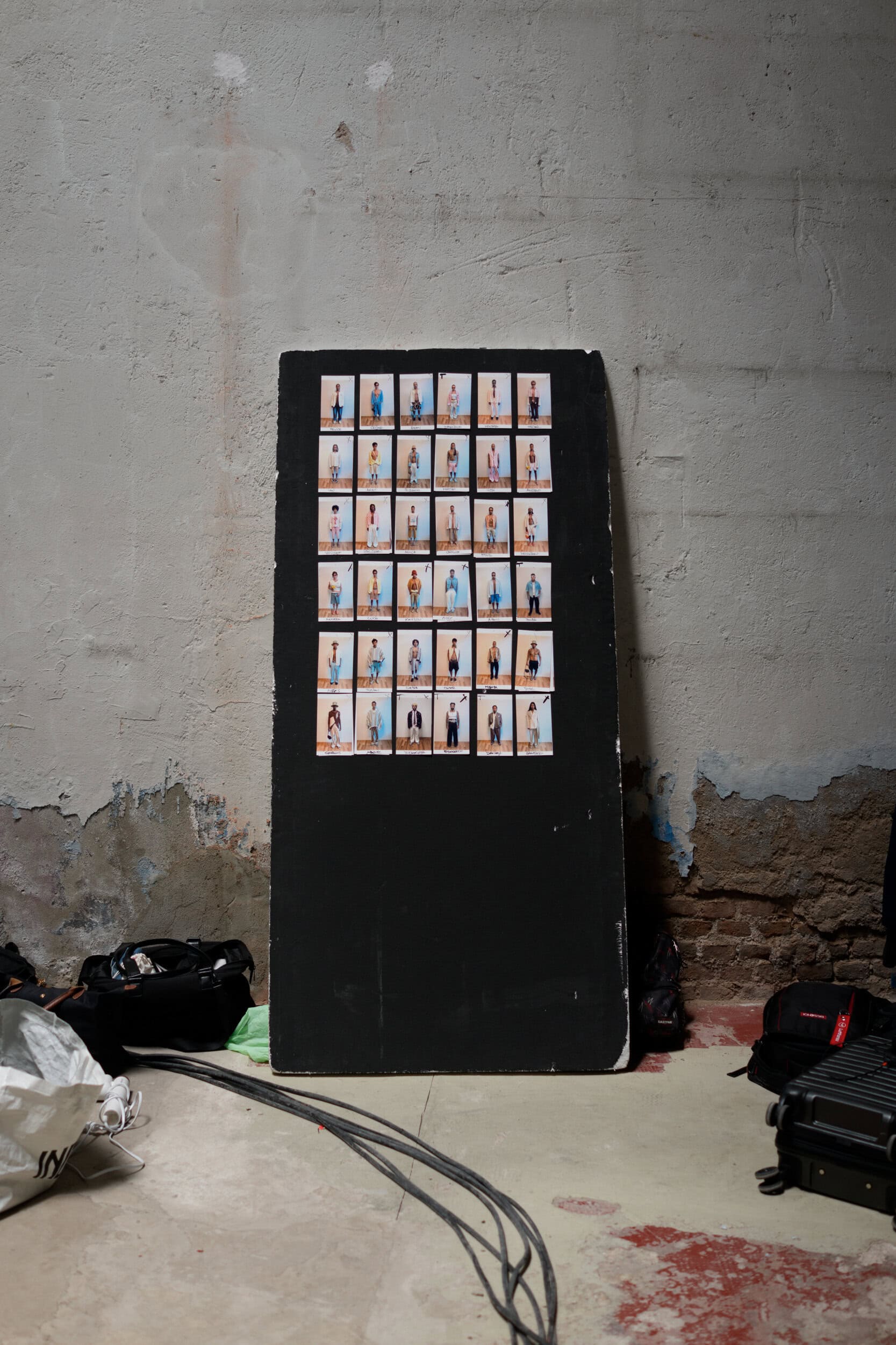 Garcias Spring 2027 Men's Fashion Show Backstage