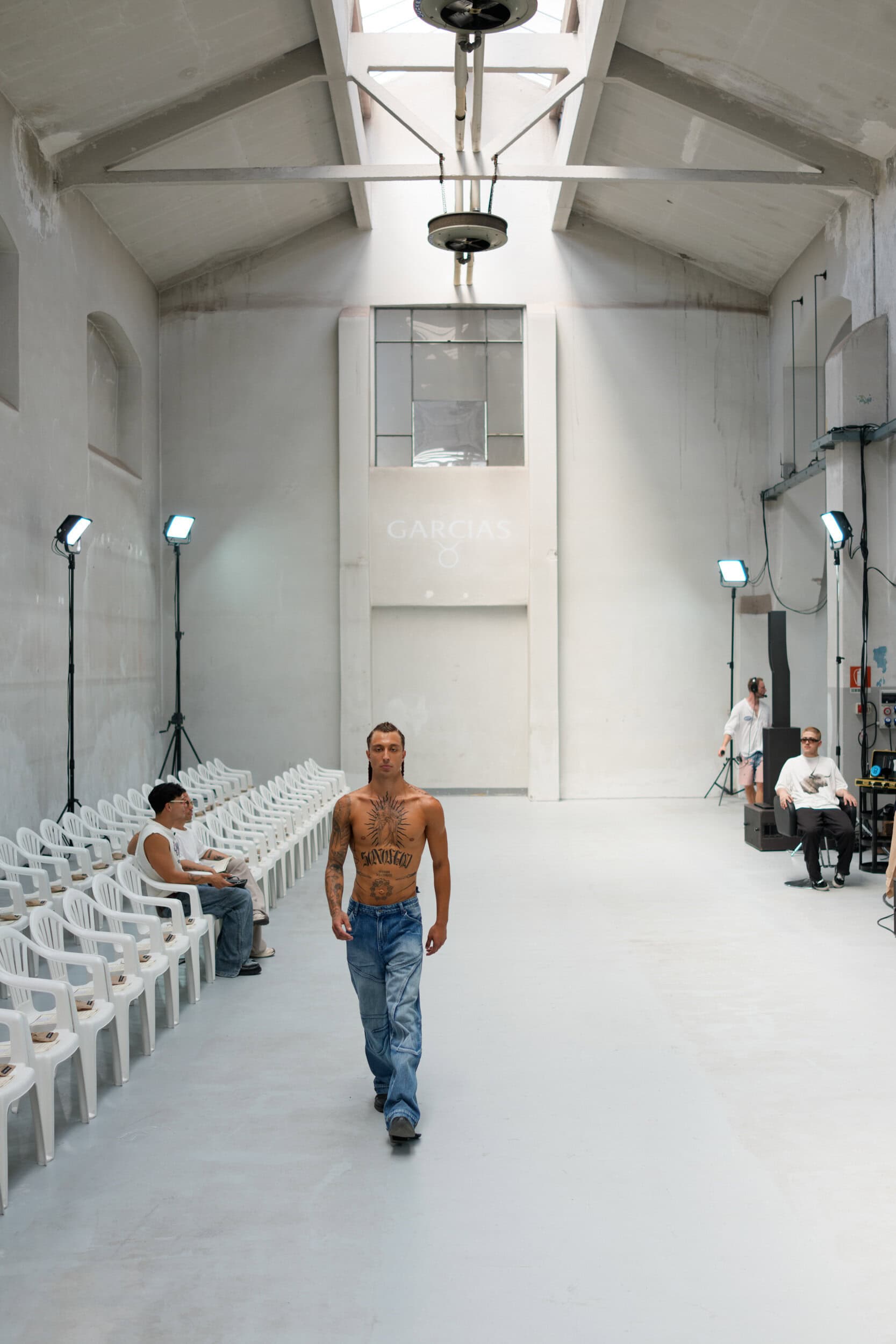 Garcias Spring 2027 Men's Fashion Show Backstage