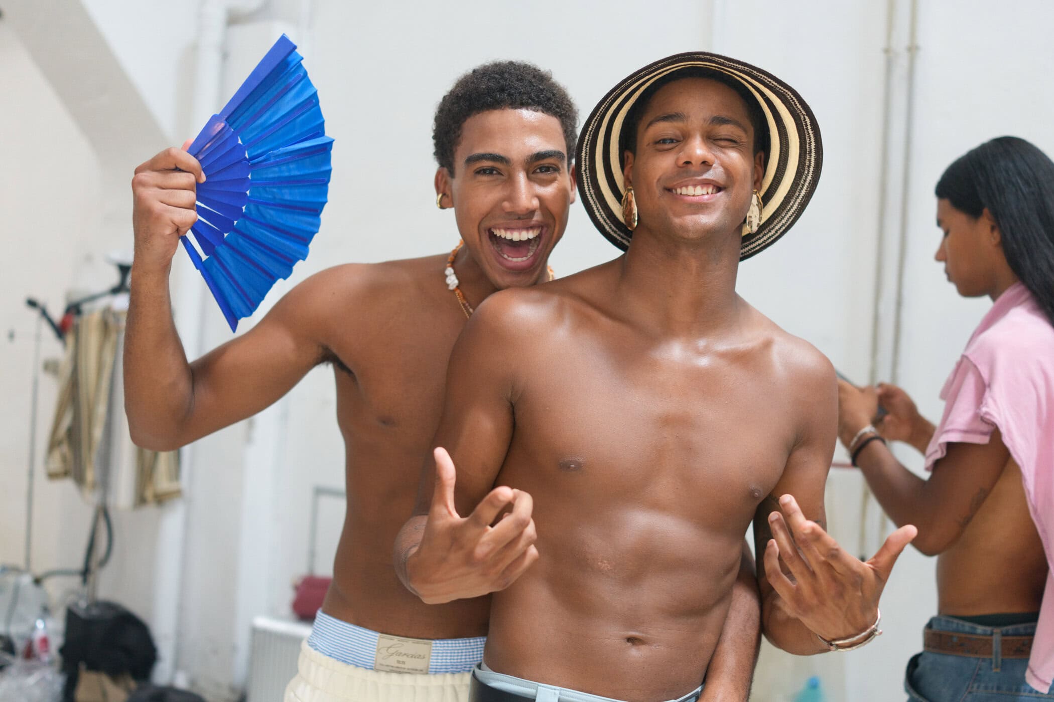 Garcias Spring 2027 Men's Fashion Show Backstage