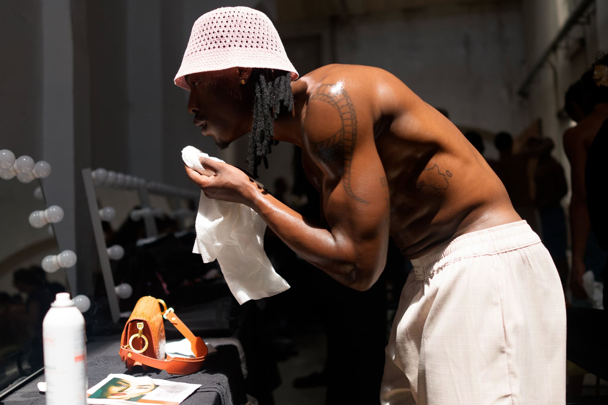 Garcias Spring 2027 Men's Fashion Show Backstage