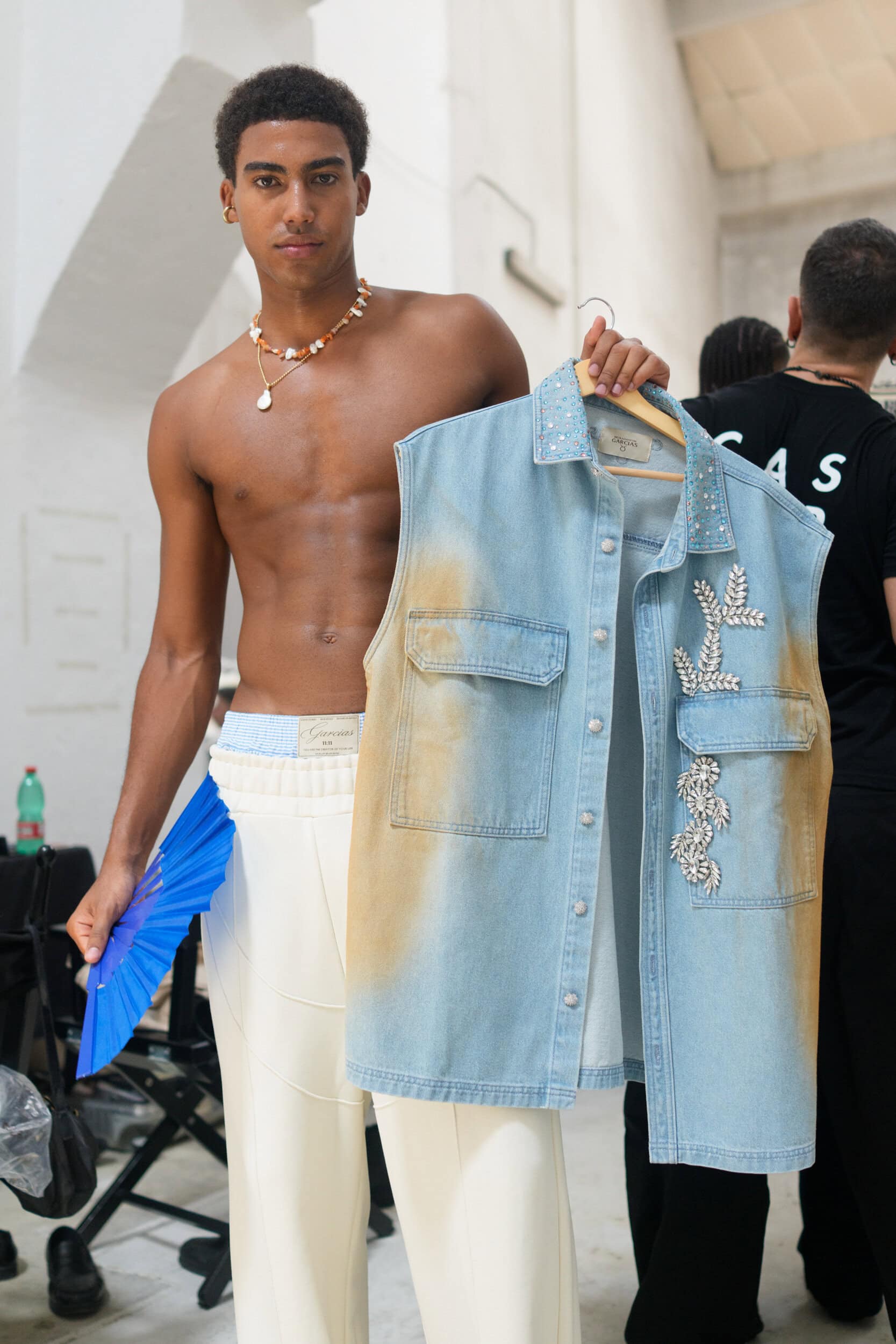 Garcias Spring 2027 Men's Fashion Show Backstage