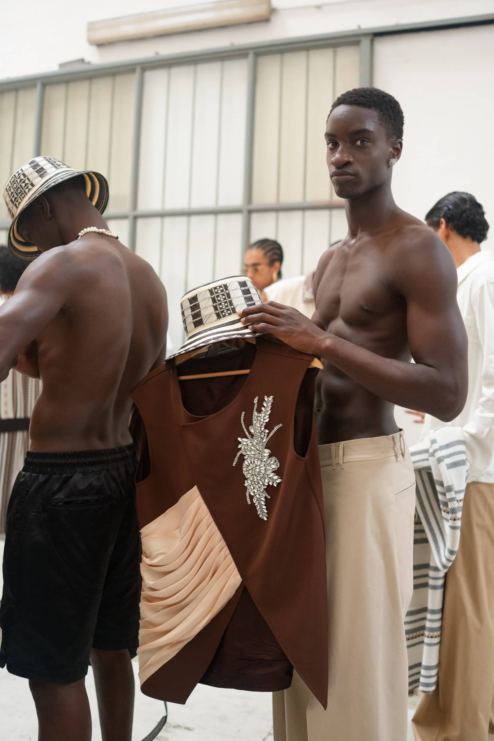 Garcias Spring 2027 Men's Fashion Show Backstage