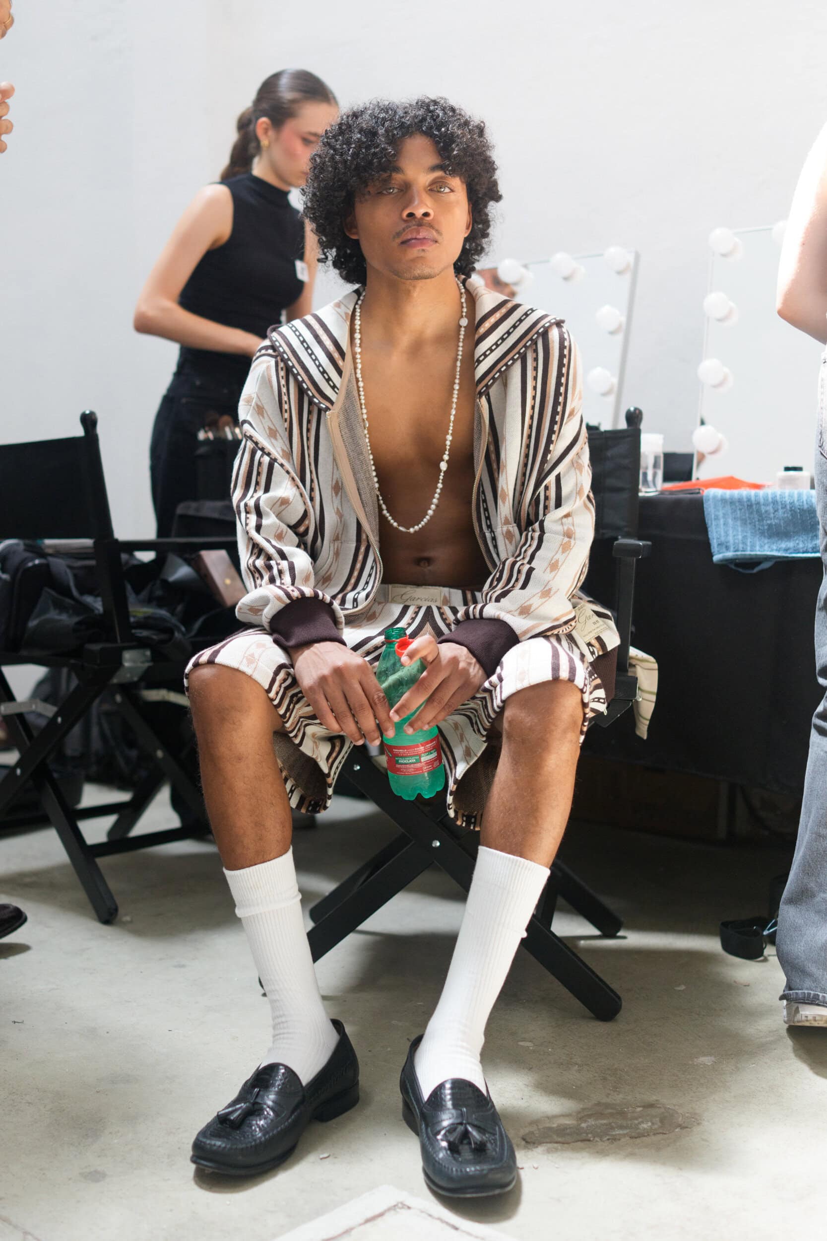 Garcias Spring 2027 Men's Fashion Show Backstage