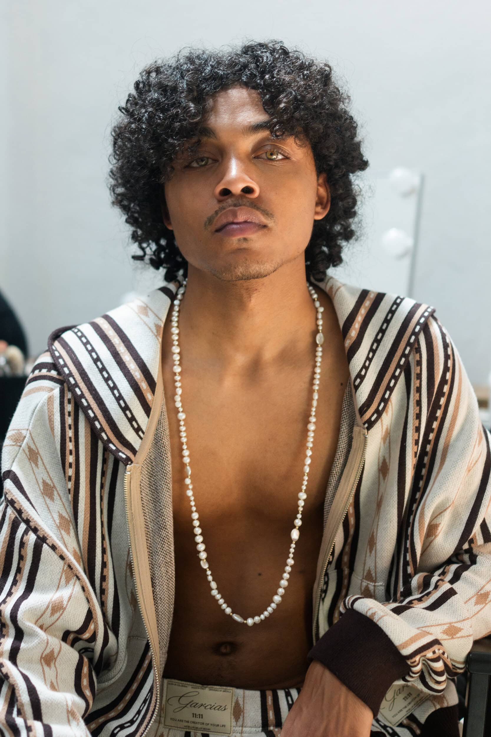 Garcias Spring 2027 Men's Fashion Show Backstage