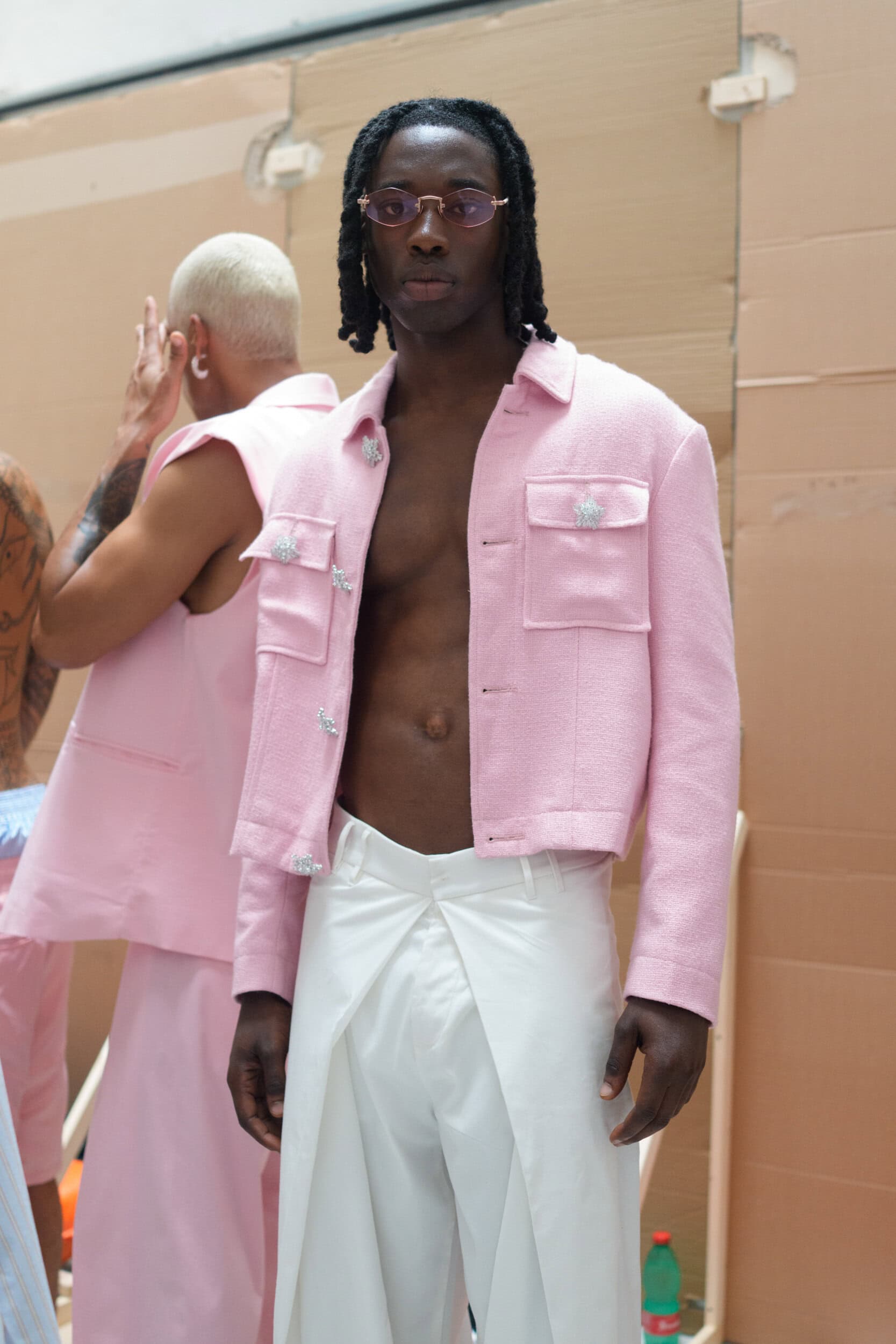 Garcias Spring 2027 Men's Fashion Show Backstage