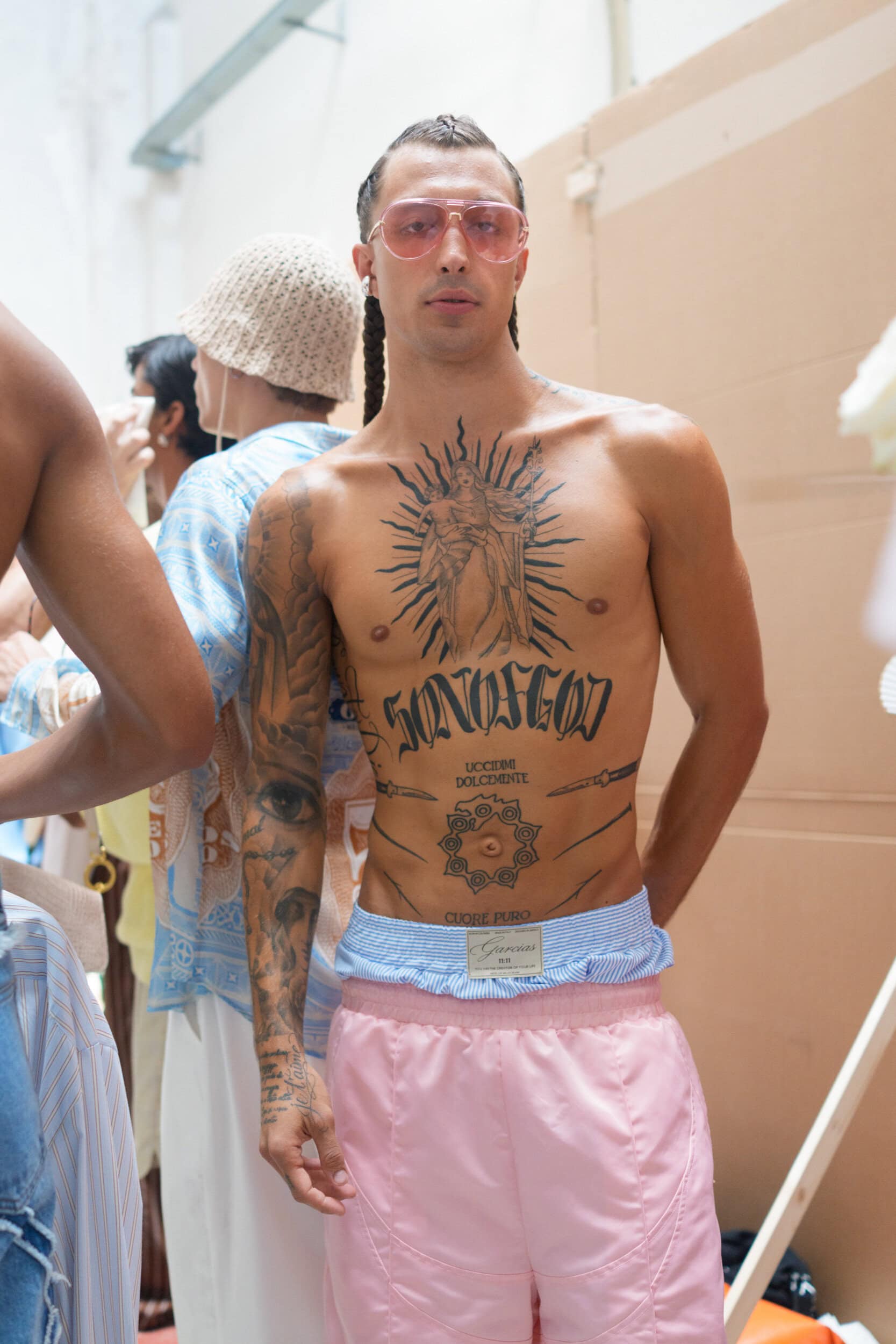 Garcias Spring 2027 Men's Fashion Show Backstage