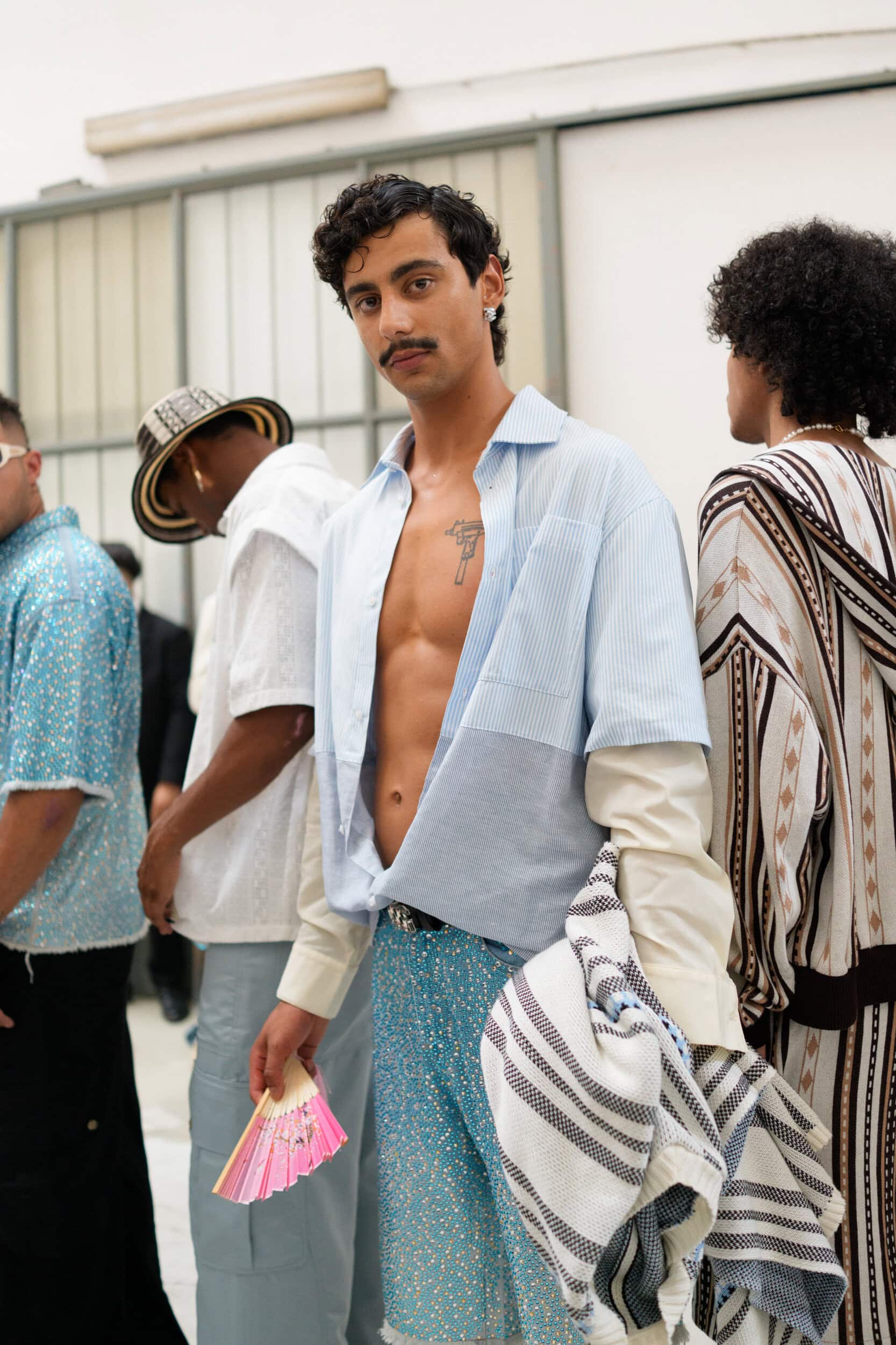 Garcias Spring 2027 Men's Fashion Show Backstage