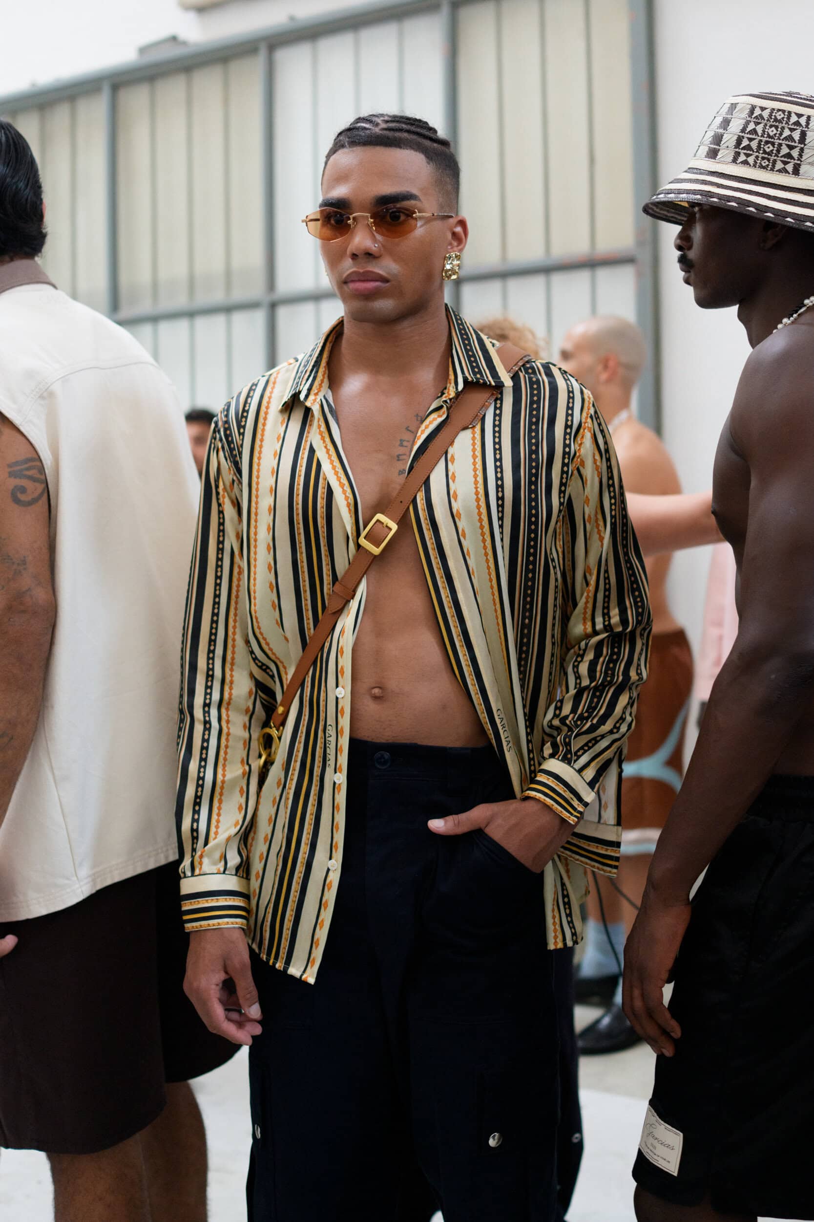 Garcias Spring 2027 Men's Fashion Show Backstage