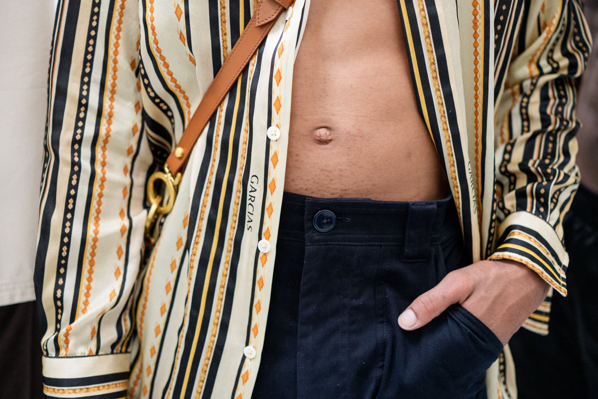 Garcias Spring 2027 Men's Fashion Show Backstage
