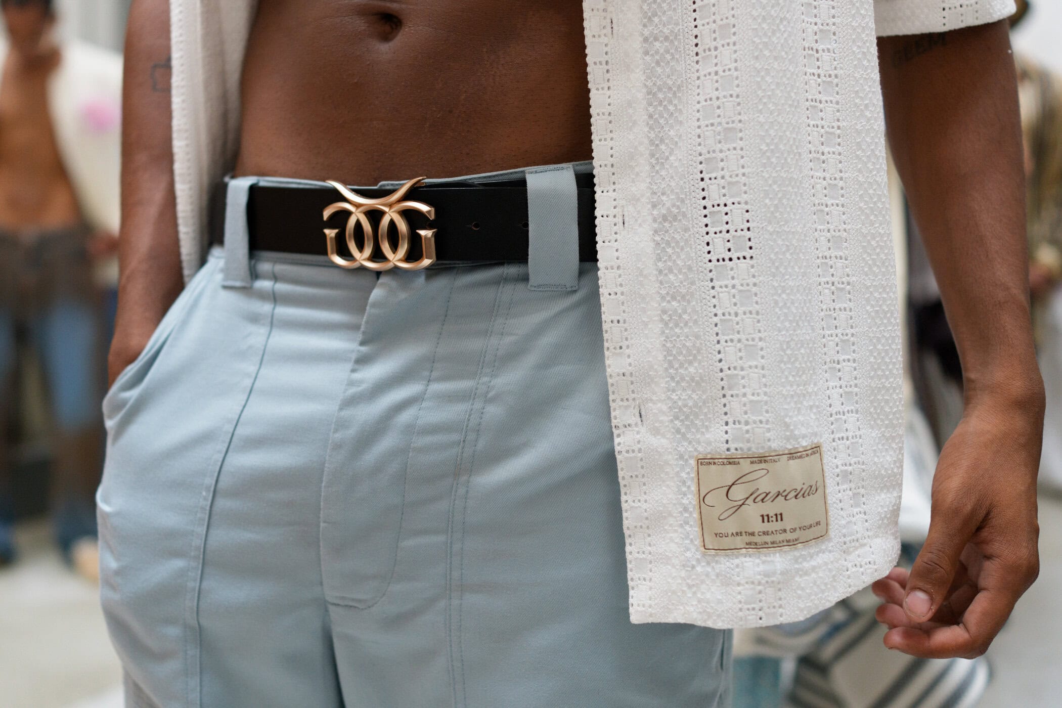 Garcias Spring 2027 Men's Fashion Show Backstage