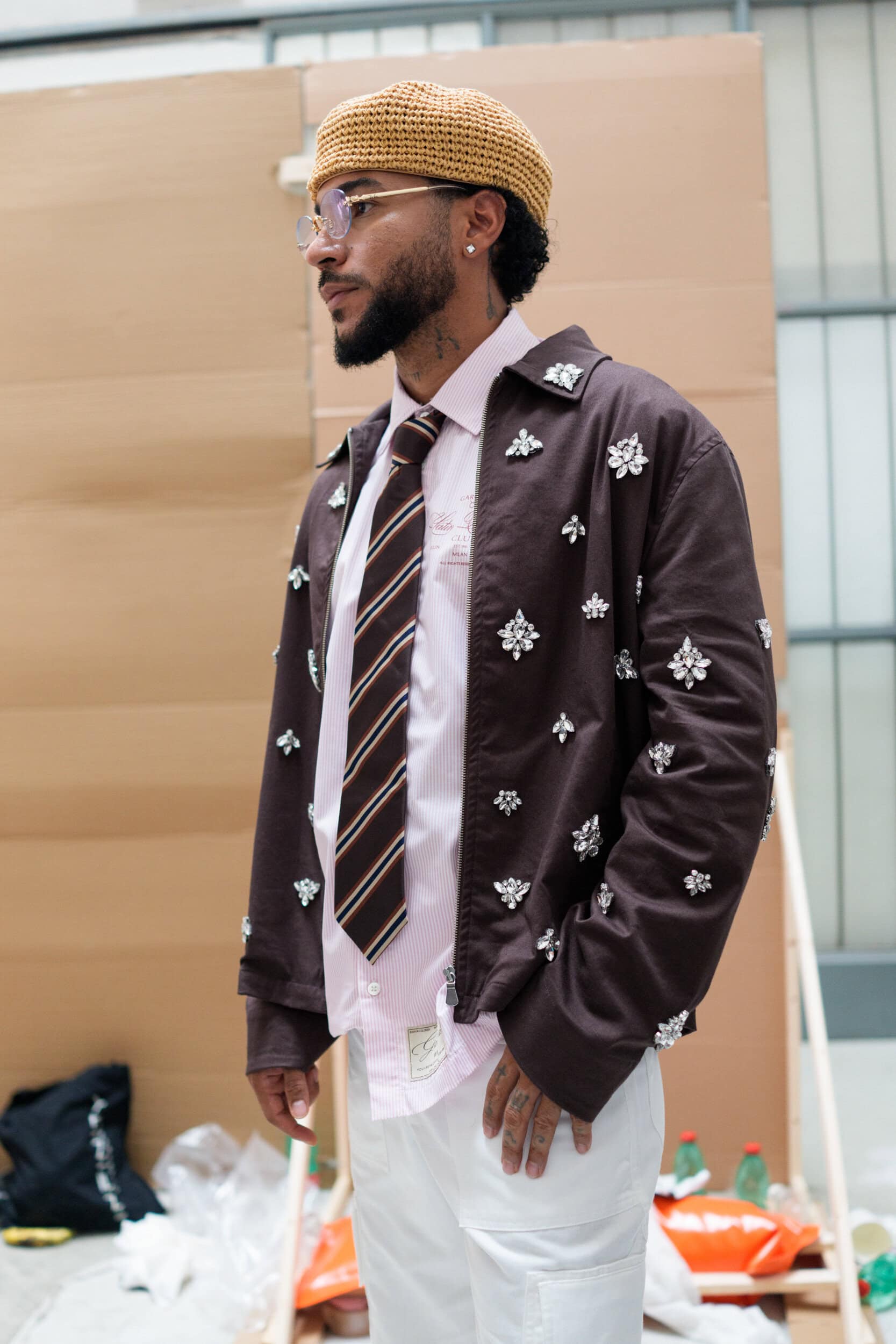 Garcias Spring 2027 Men's Fashion Show Backstage