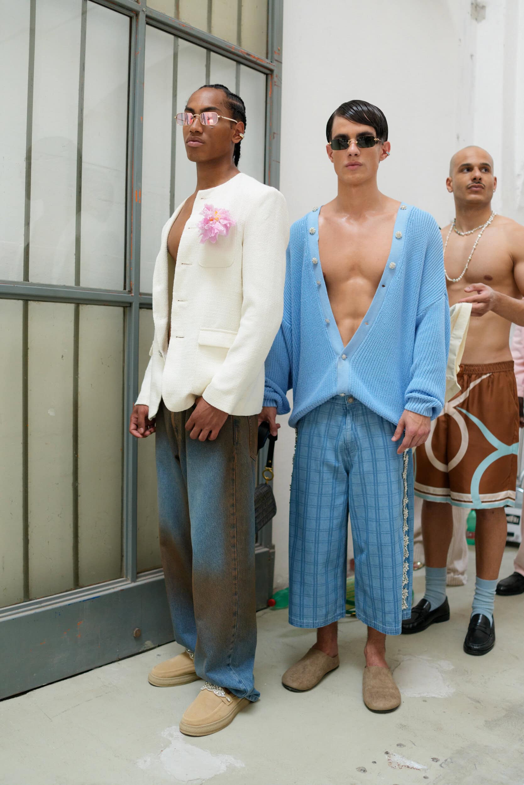 Garcias Spring 2027 Men's Fashion Show Backstage