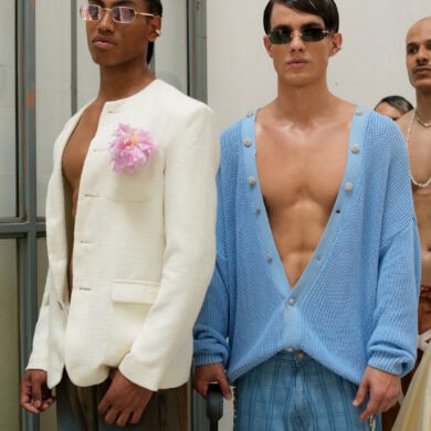 Garcias Spring 2027 Men's Fashion Show Backstage