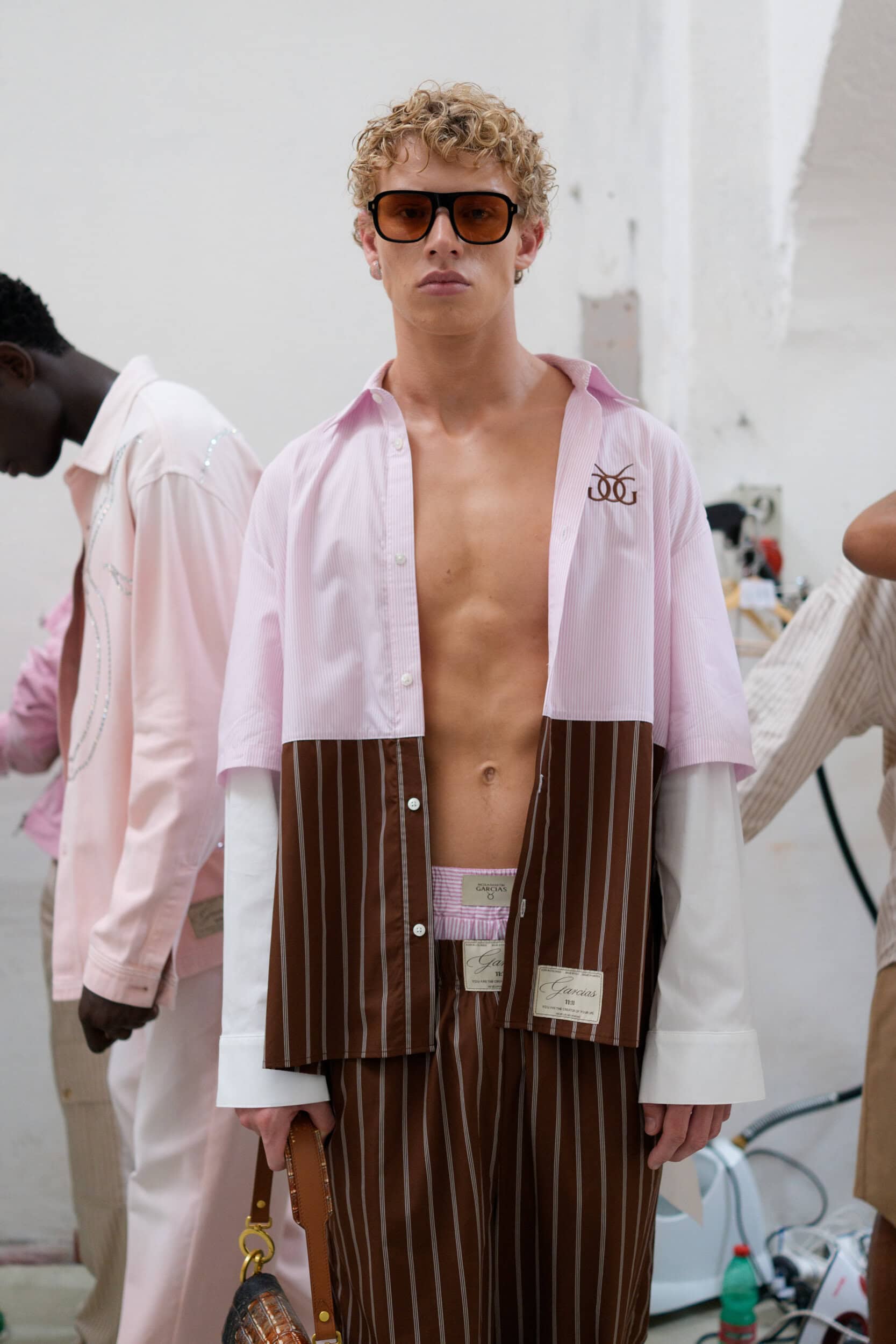 Garcias Spring 2027 Men's Fashion Show Backstage