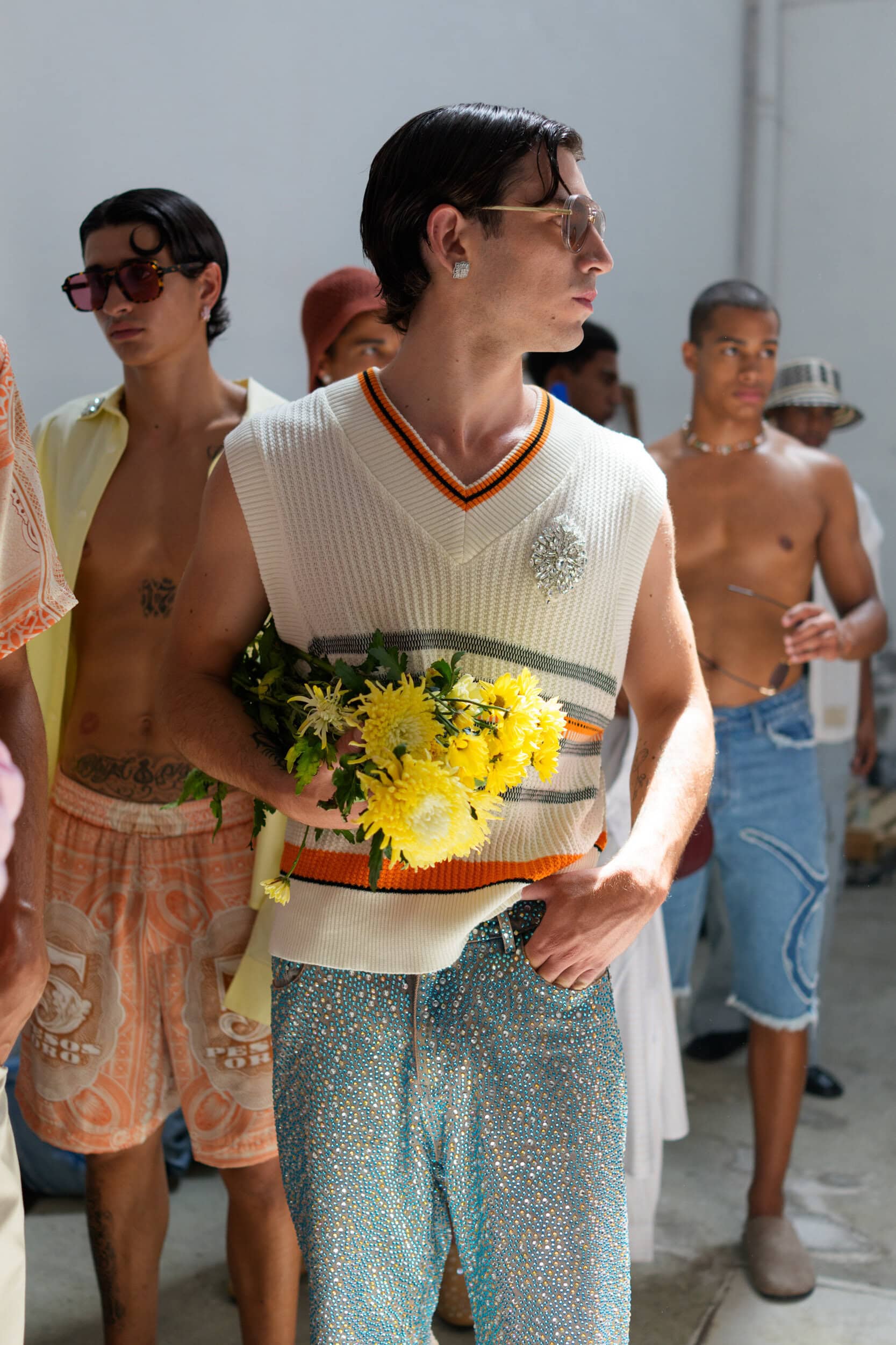 Garcias Spring 2027 Men's Fashion Show Backstage