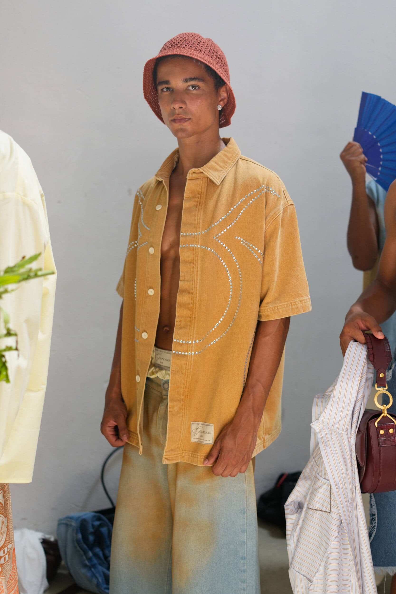 Garcias Spring 2027 Men's Fashion Show Backstage