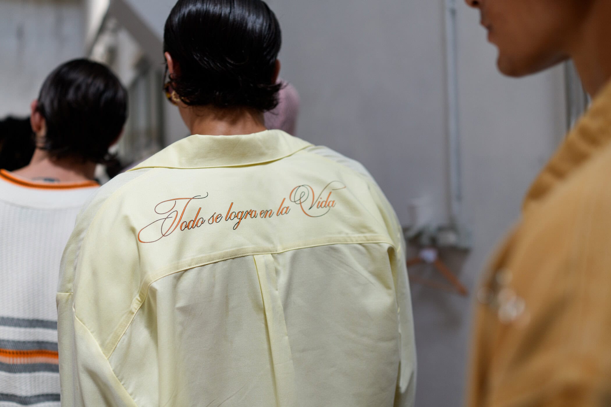 Garcias Spring 2027 Men's Fashion Show Backstage