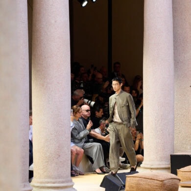 Giorgio Armani Spring 2027 Men's Fashion Show Atmosphere