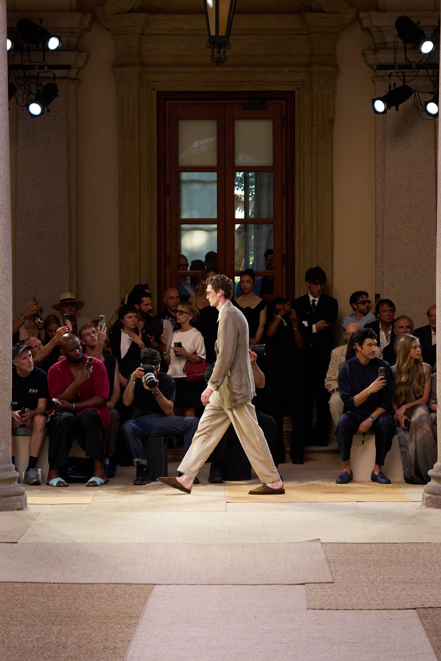 Giorgio Armani Spring 2027 Men's Fashion Show Atmosphere