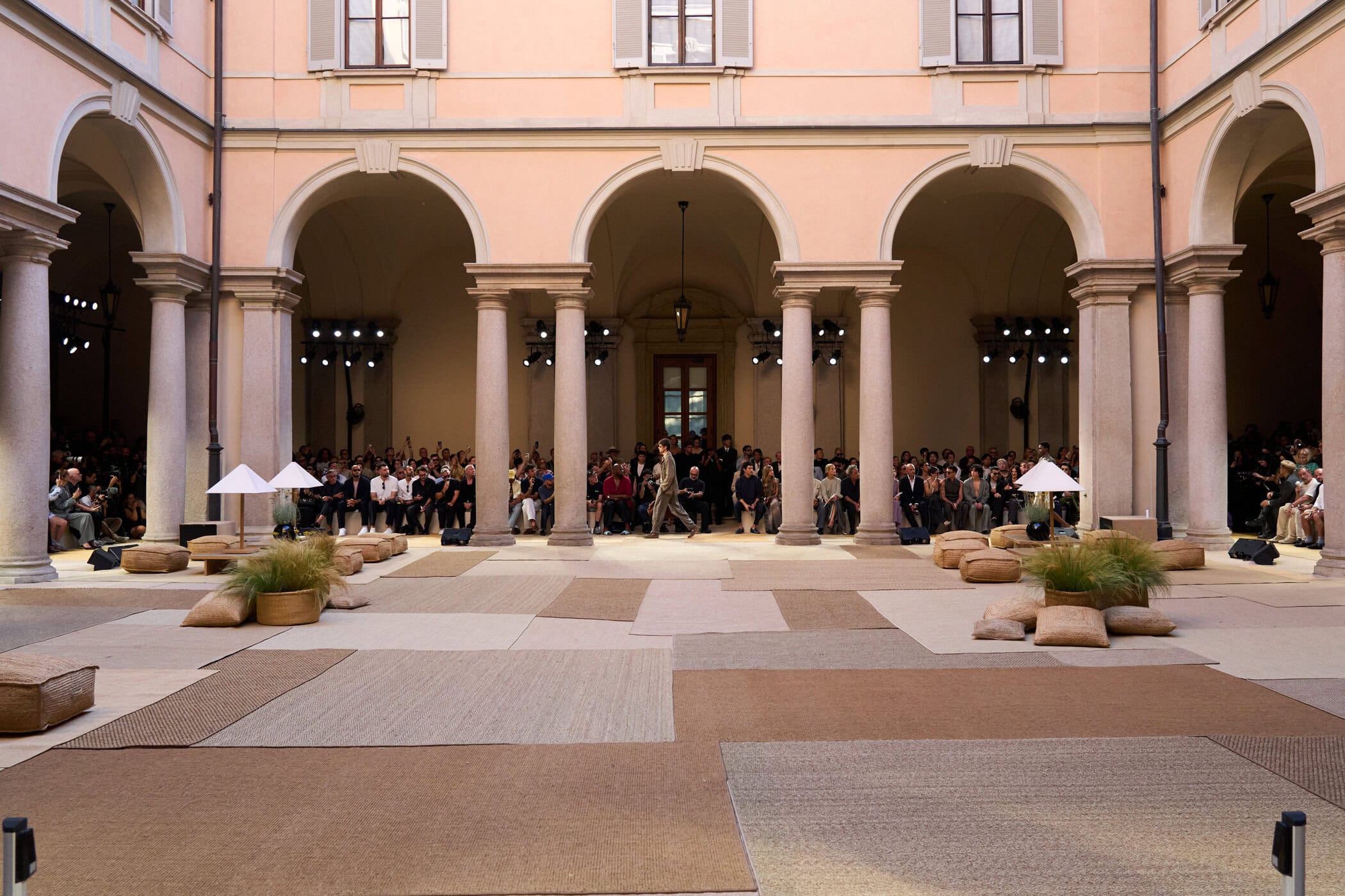 Giorgio Armani Spring 2027 Men's Fashion Show Atmosphere