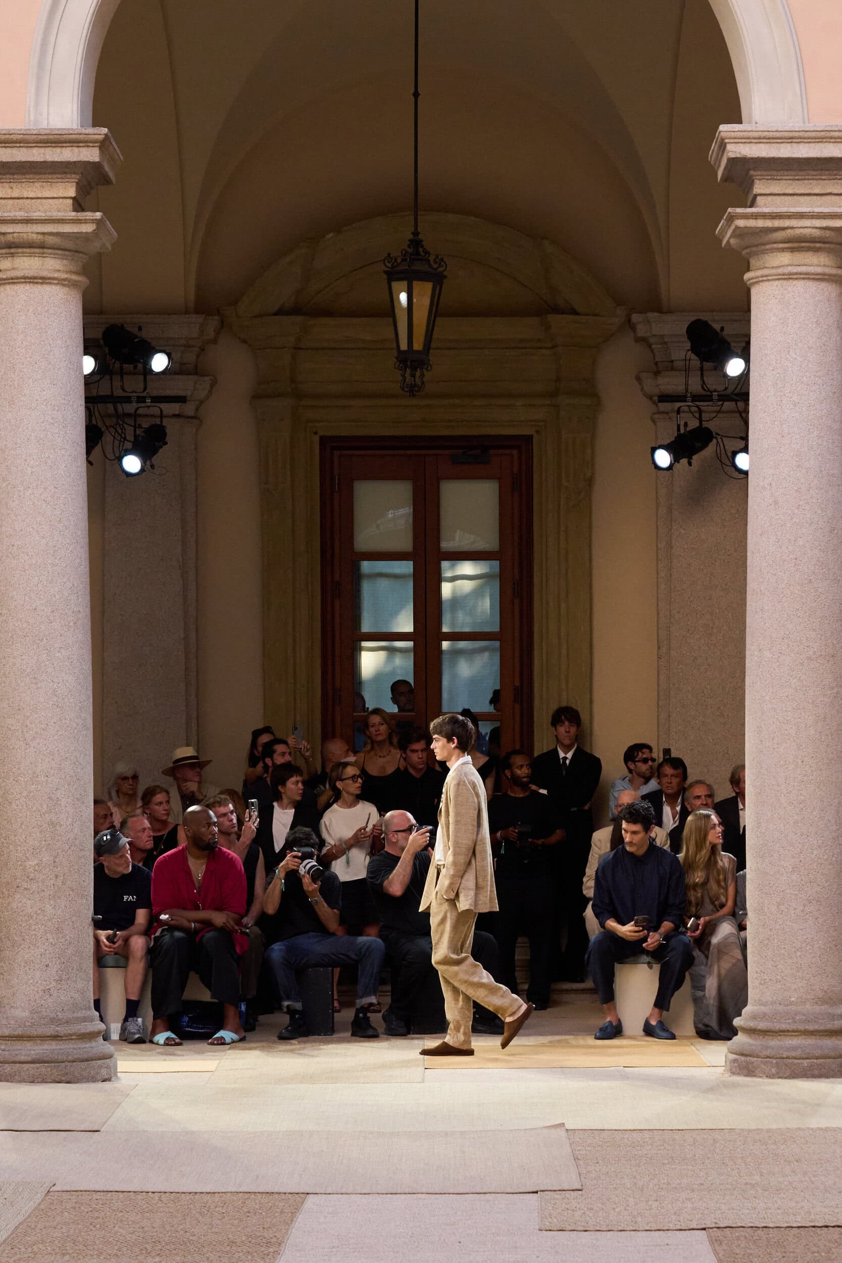 Giorgio Armani Spring 2027 Men's Fashion Show Atmosphere