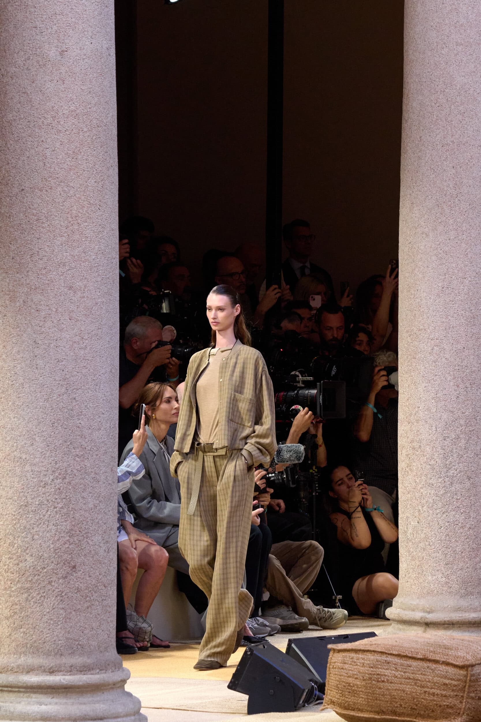 Giorgio Armani Spring 2027 Men's Fashion Show Atmosphere
