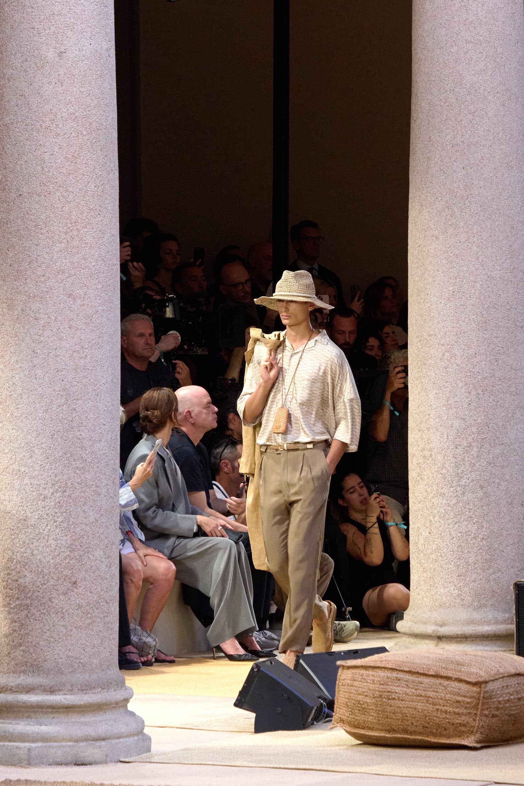 Giorgio Armani Spring 2027 Men's Fashion Show Atmosphere