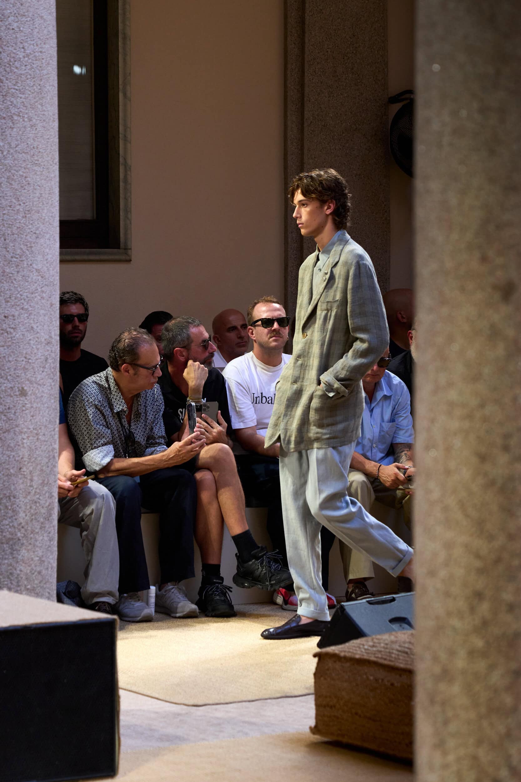 Giorgio Armani Spring 2027 Men's Fashion Show Atmosphere