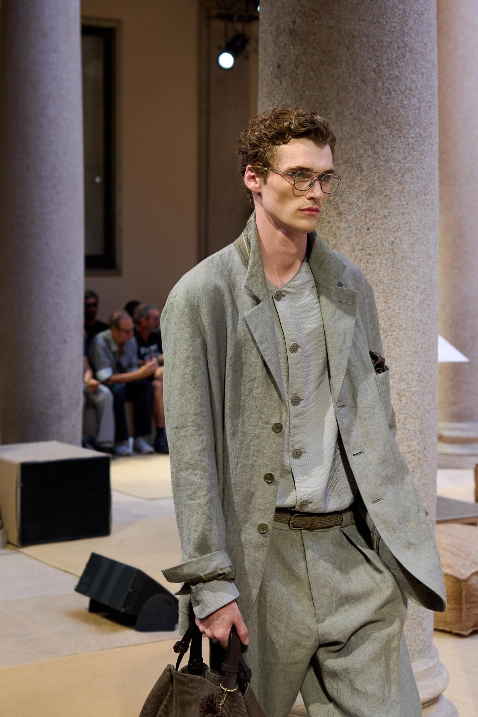 Giorgio Armani Spring 2027 Men's Fashion Show Atmosphere