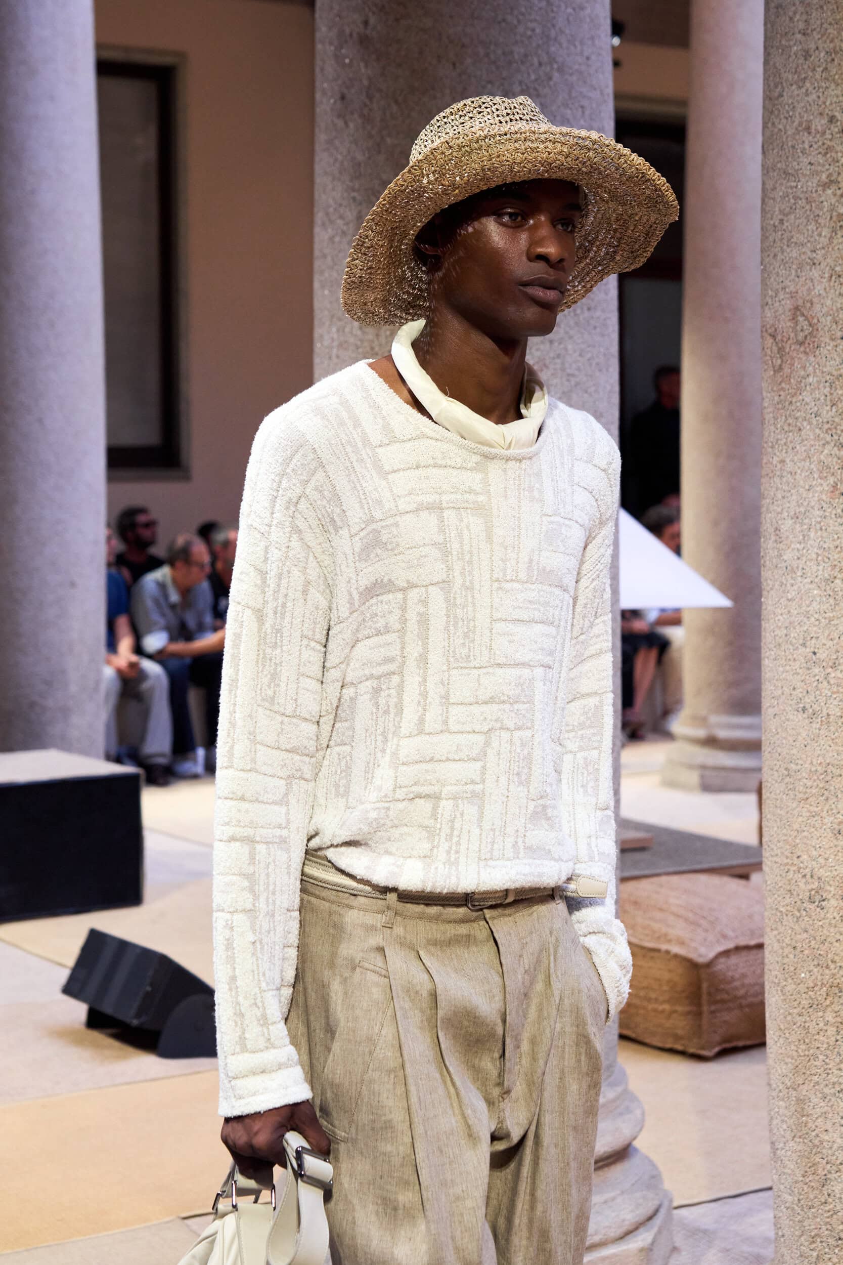 Giorgio Armani Spring 2027 Men's Fashion Show Atmosphere