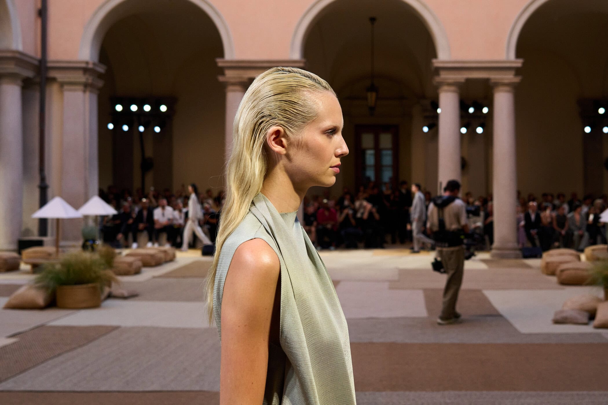 Giorgio Armani Spring 2027 Men's Fashion Show Atmosphere