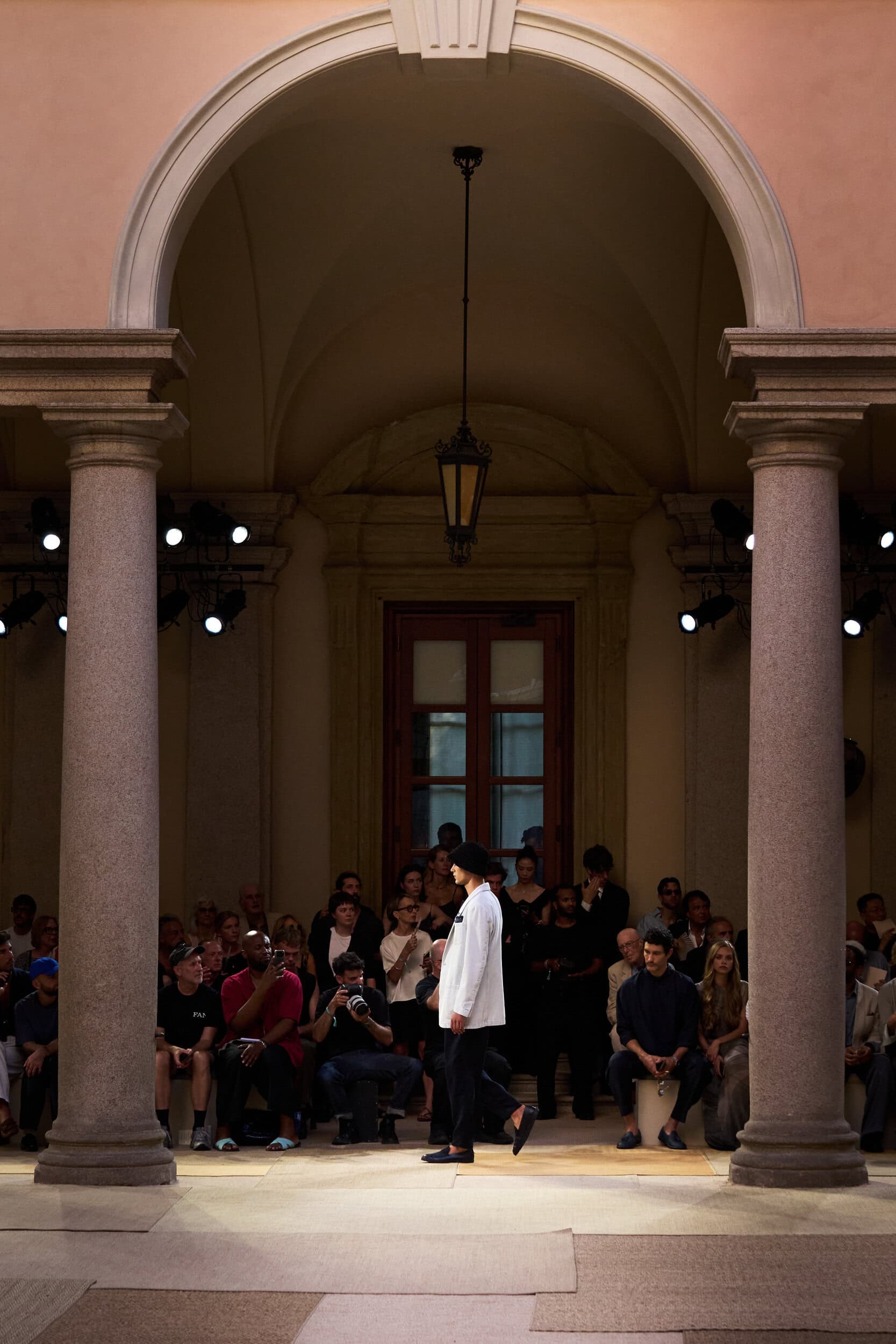 Giorgio Armani Spring 2027 Men's Fashion Show Atmosphere