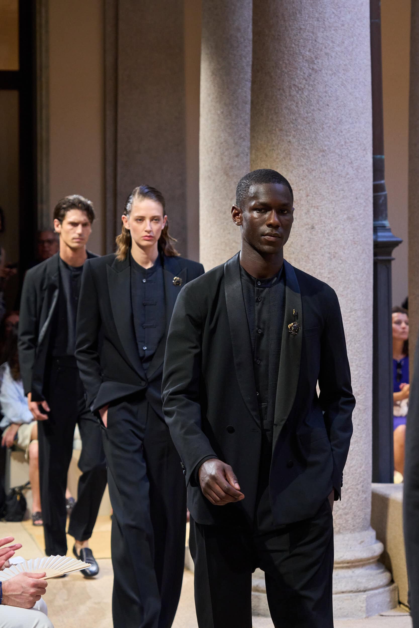 Giorgio Armani Spring 2027 Men's Fashion Show Atmosphere