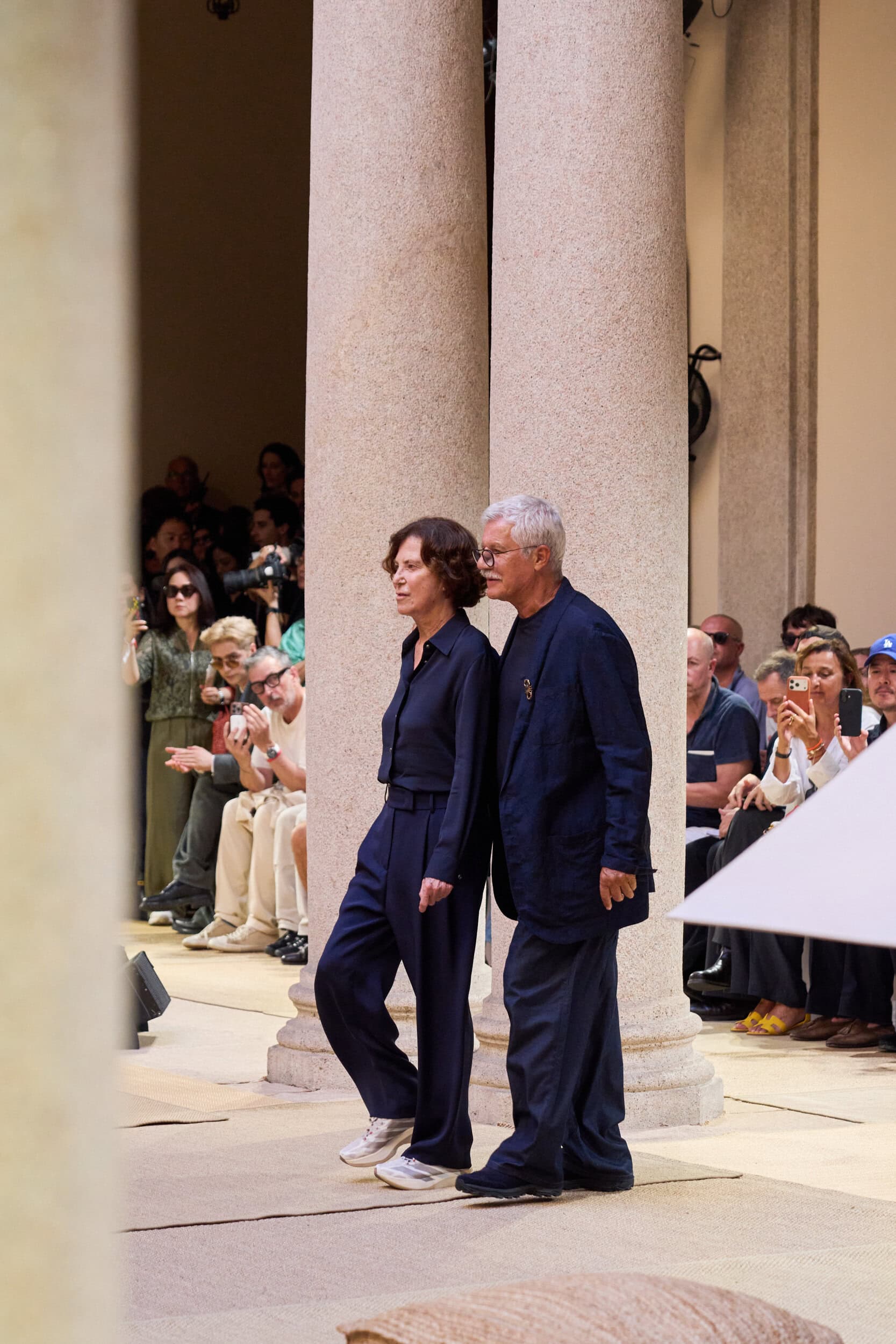 Giorgio Armani Spring 2027 Men's Fashion Show Atmosphere