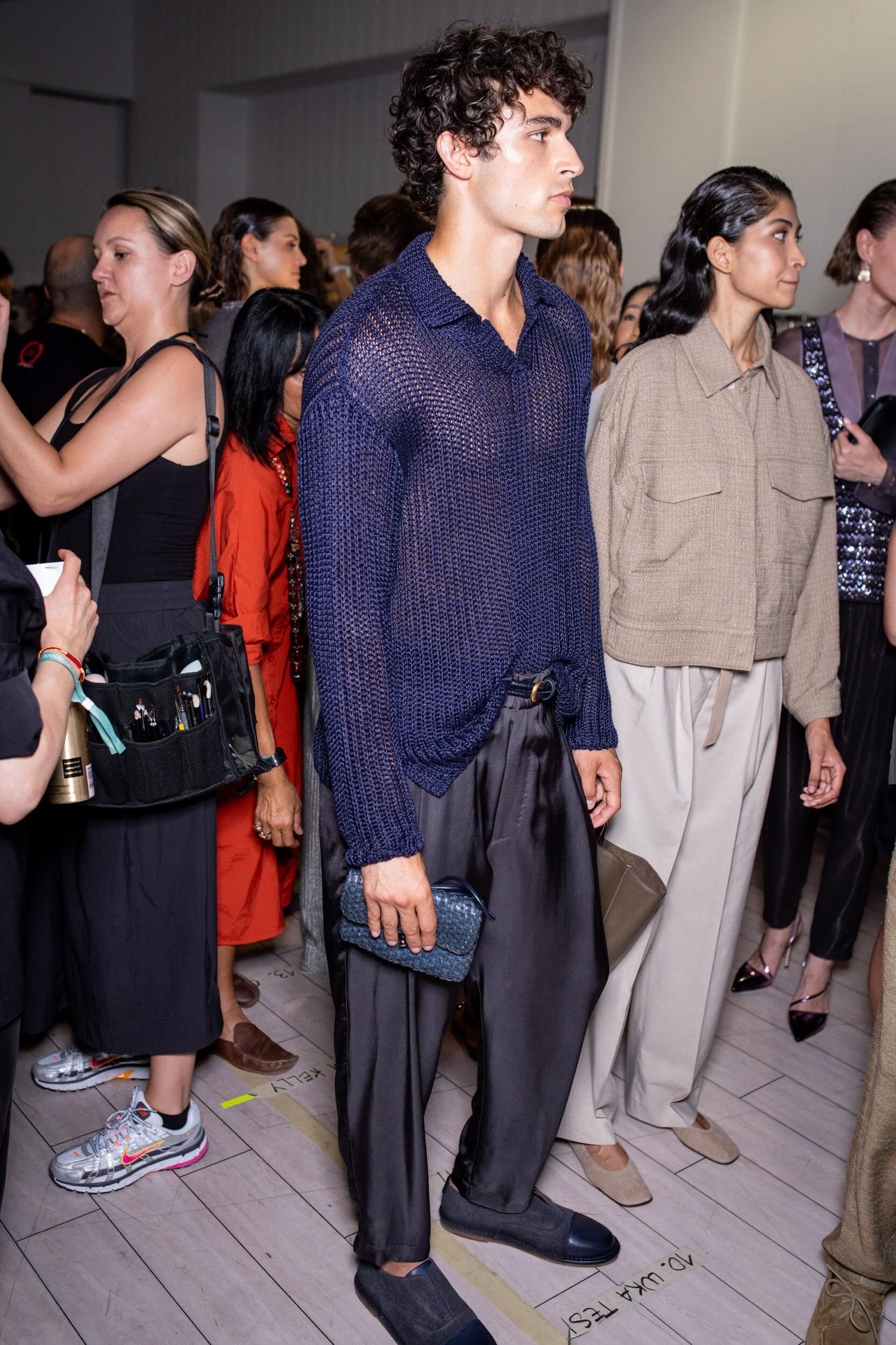 Giorgio Armani Spring 2027 Men's Fashion Show Backstage